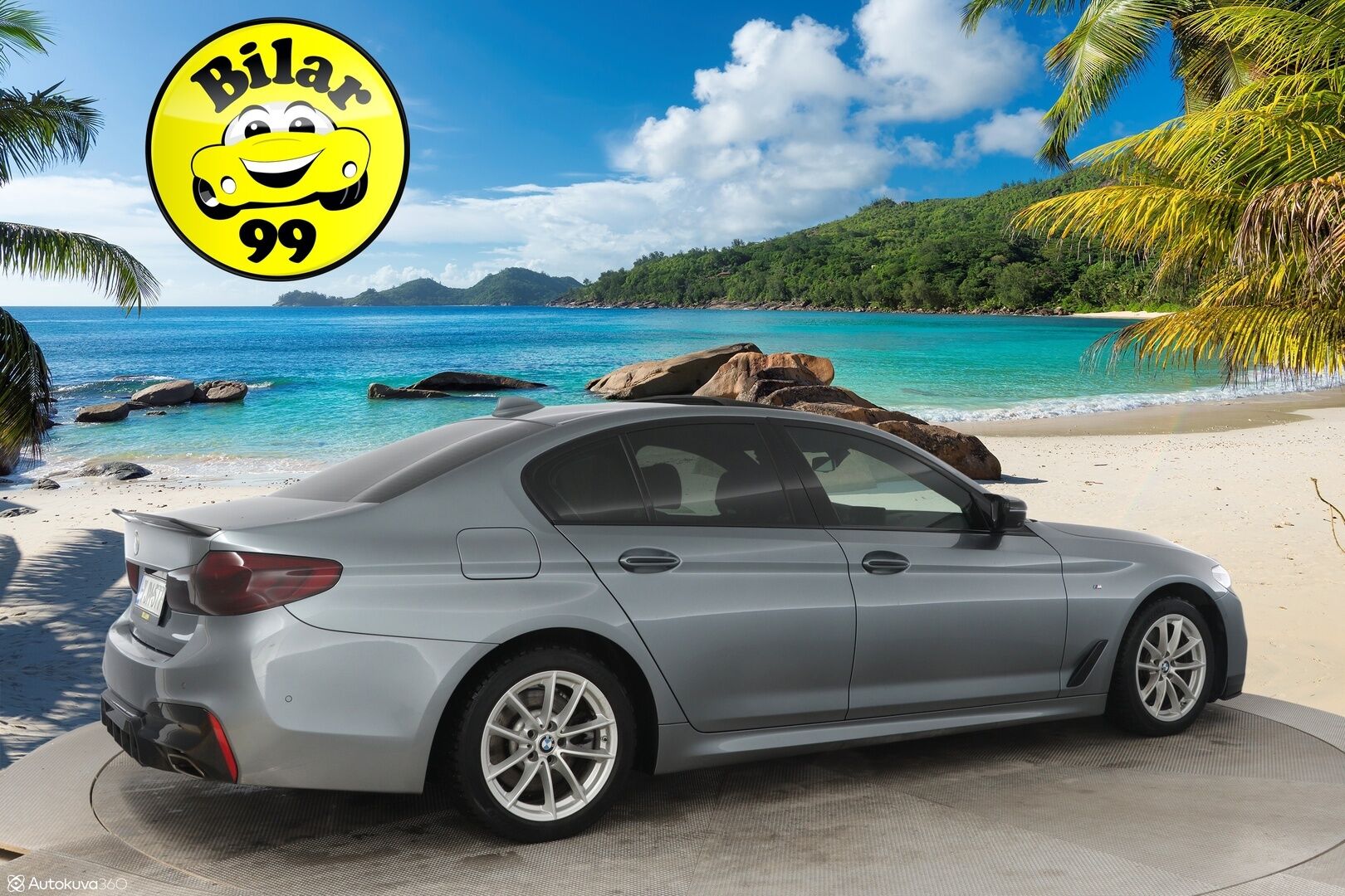 BMW 520 2017 G30 Sedan 520d A xDrive Business M-Sport - Supervarusteet! / Soft Close / ACC / H&K / Webasto / Koukku / HUD