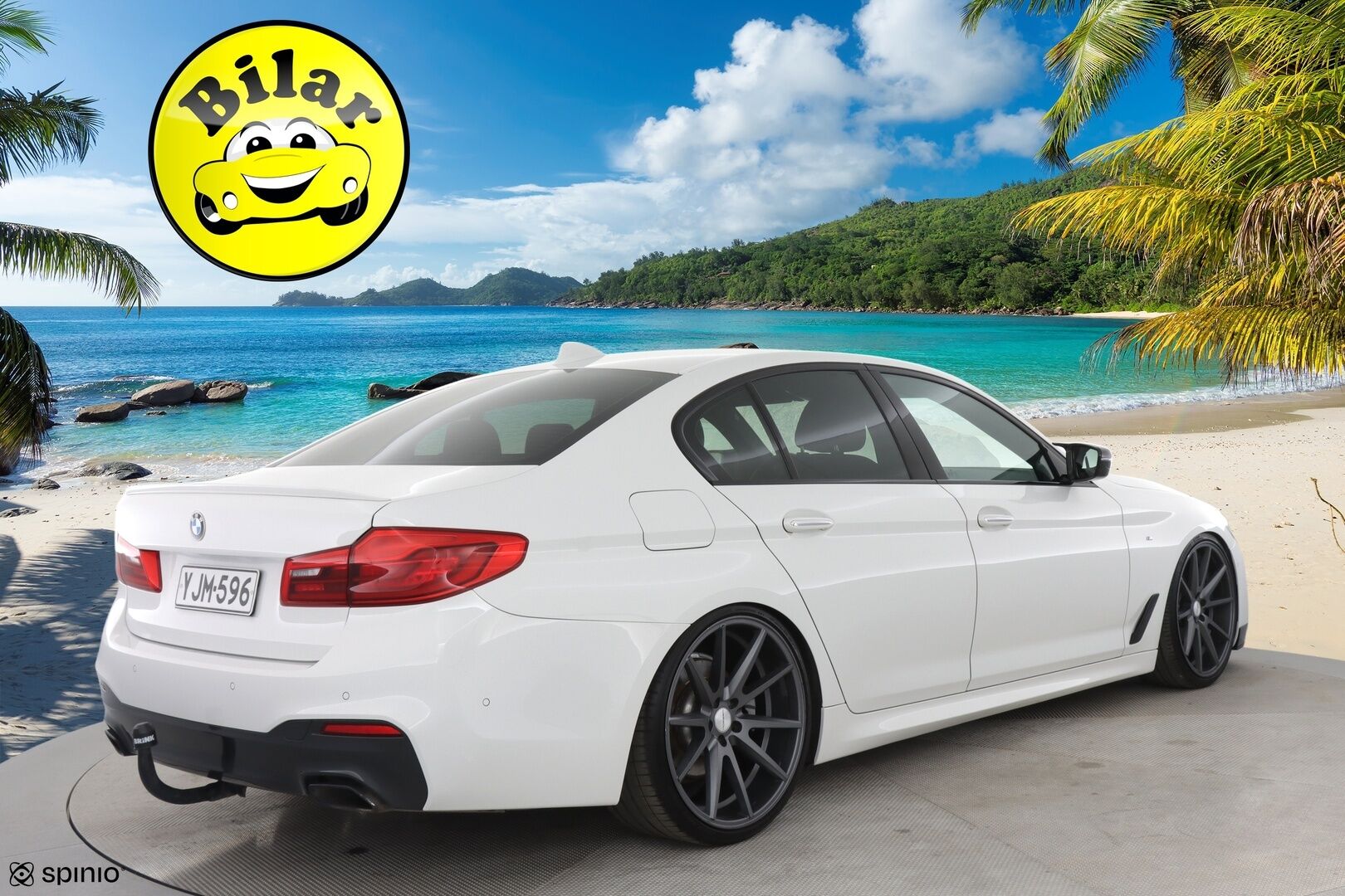 BMW 520 2017 G30 Sedan 520d A Business M-Sport - | Alustasarja | Sporttipenkit | Vakkari | HiFi | Koukku | P-tutka | Navi | Ratinlämmitin |