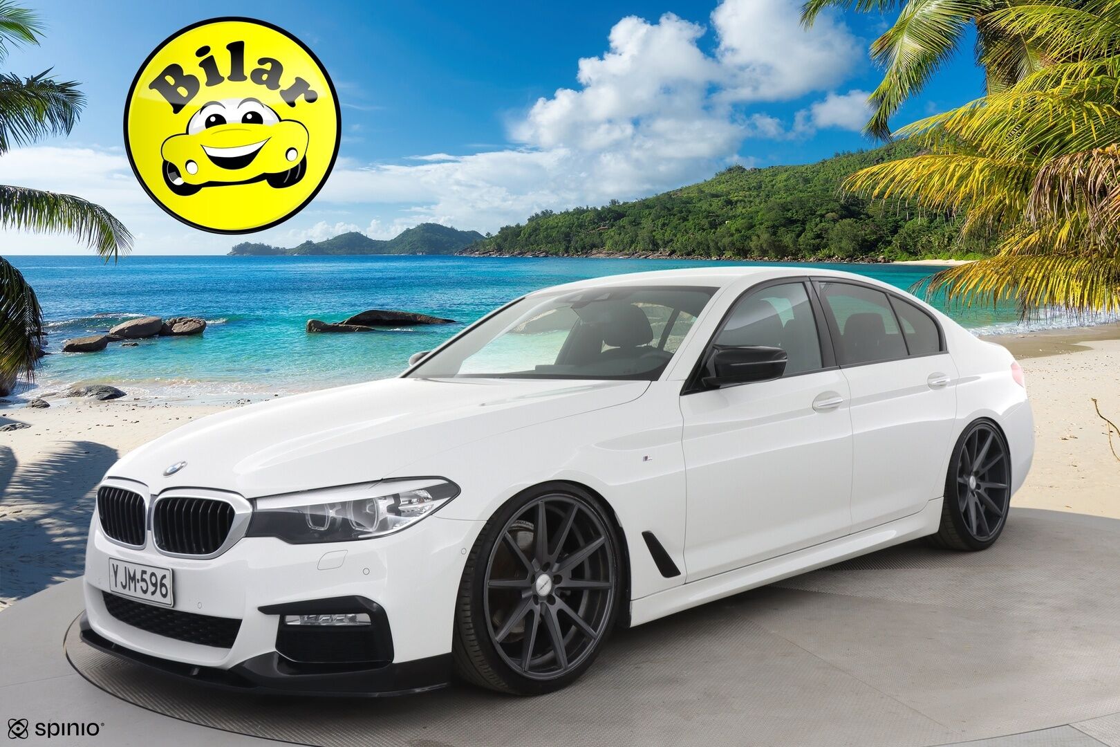 BMW 520 2017 G30 Sedan 520d A Business M-Sport - | Alustasarja | Sporttipenkit | Vakkari | HiFi | Koukku | P-tutka | Navi | Ratinlämmitin |