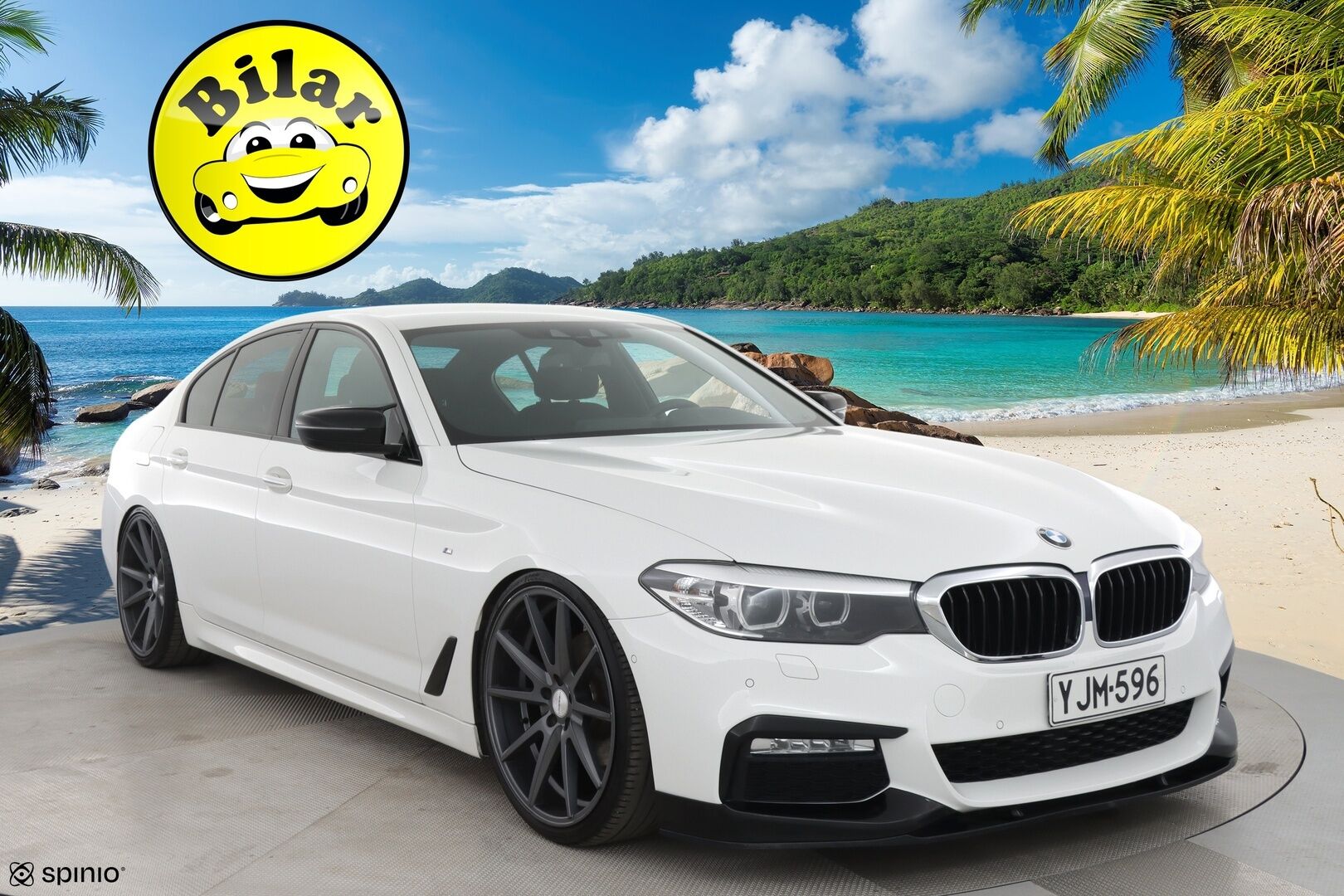 BMW 520 2017 G30 Sedan 520d A Business M-Sport - | Alustasarja | Sporttipenkit | Vakkari | HiFi | Koukku | P-tutka | Navi | Ratinlämmitin |