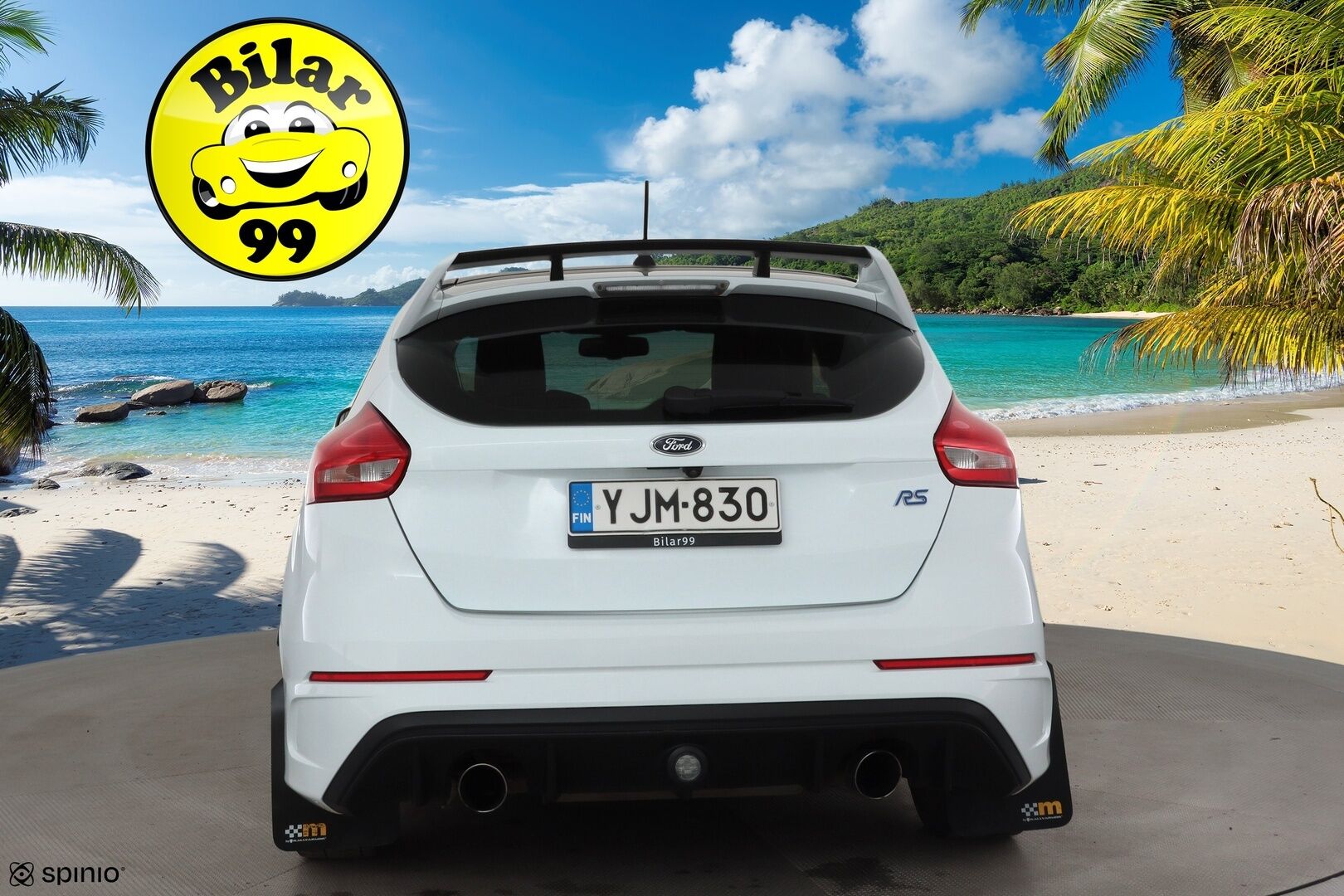 Ford Focus 2017 2,3 EcoBoost 350 hv start/stop M6 RS * Lohkolämmitin / Xenon / P.Kamera / Apple&Android / Sony / Keyless * - Suomi-auto / Kahdet renkaat / Merkkihuollot