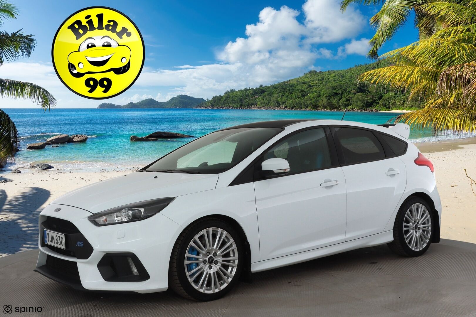 Ford Focus 2017 2,3 EcoBoost 350 hv start/stop M6 RS * Lohkolämmitin / Xenon / P.Kamera / Apple&Android / Sony / Keyless * - Suomi-auto / Kahdet renkaat / Merkkihuollot