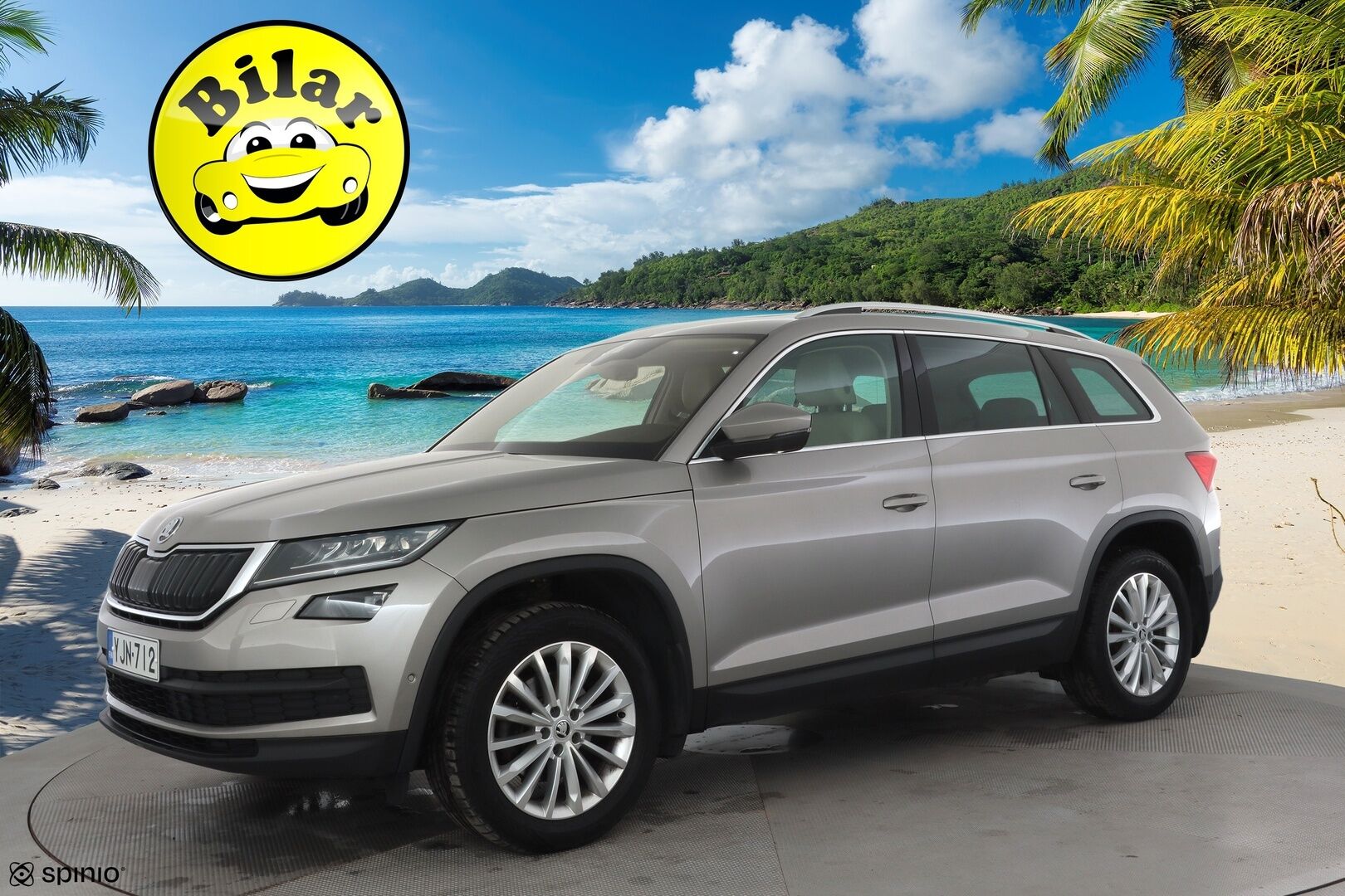 Skoda Kodiaq 2017 1,4 TSI ACT Exclusive DSG Autom. - | ACC | 360-Kamera | Canton | LED | Ilmastoidut nahat muistilla | Panorama | Keyless | Apple&Android | Suomi-auto | Kahdet Renkaat |