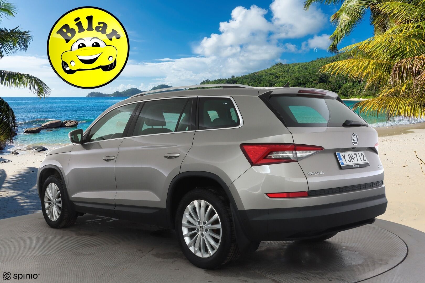 Skoda Kodiaq 2017 1,4 TSI ACT Exclusive DSG Autom. - | ACC | 360-Kamera | Canton | LED | Ilmastoidut nahat muistilla | Panorama | Keyless | Apple&Android | Suomi-auto | Kahdet Renkaat |