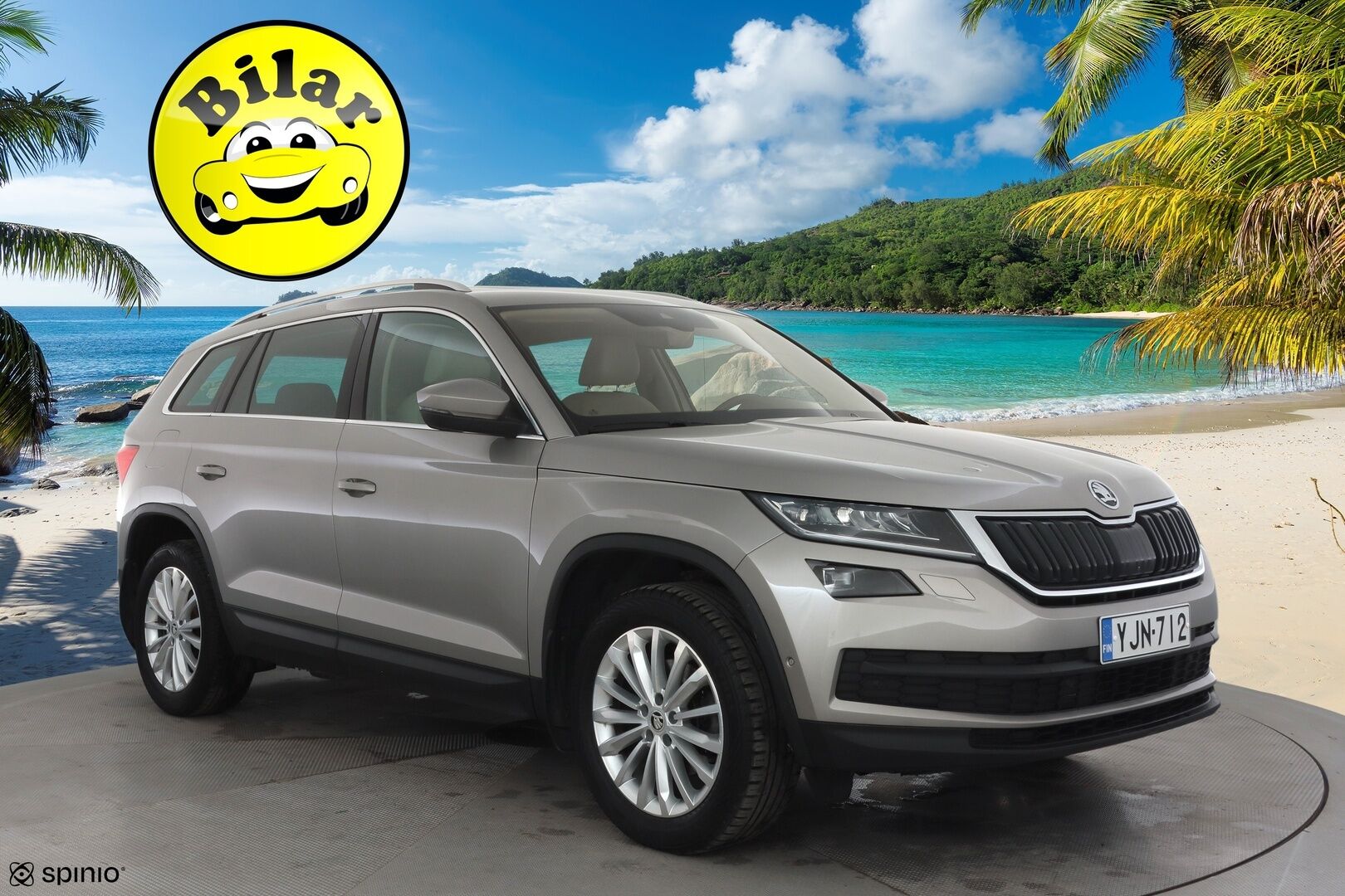 Skoda Kodiaq 2017 1,4 TSI ACT Exclusive DSG Autom. - | ACC | 360-Kamera | Canton | LED | Ilmastoidut nahat muistilla | Panorama | Keyless | Apple&Android | Suomi-auto | Kahdet Renkaat |