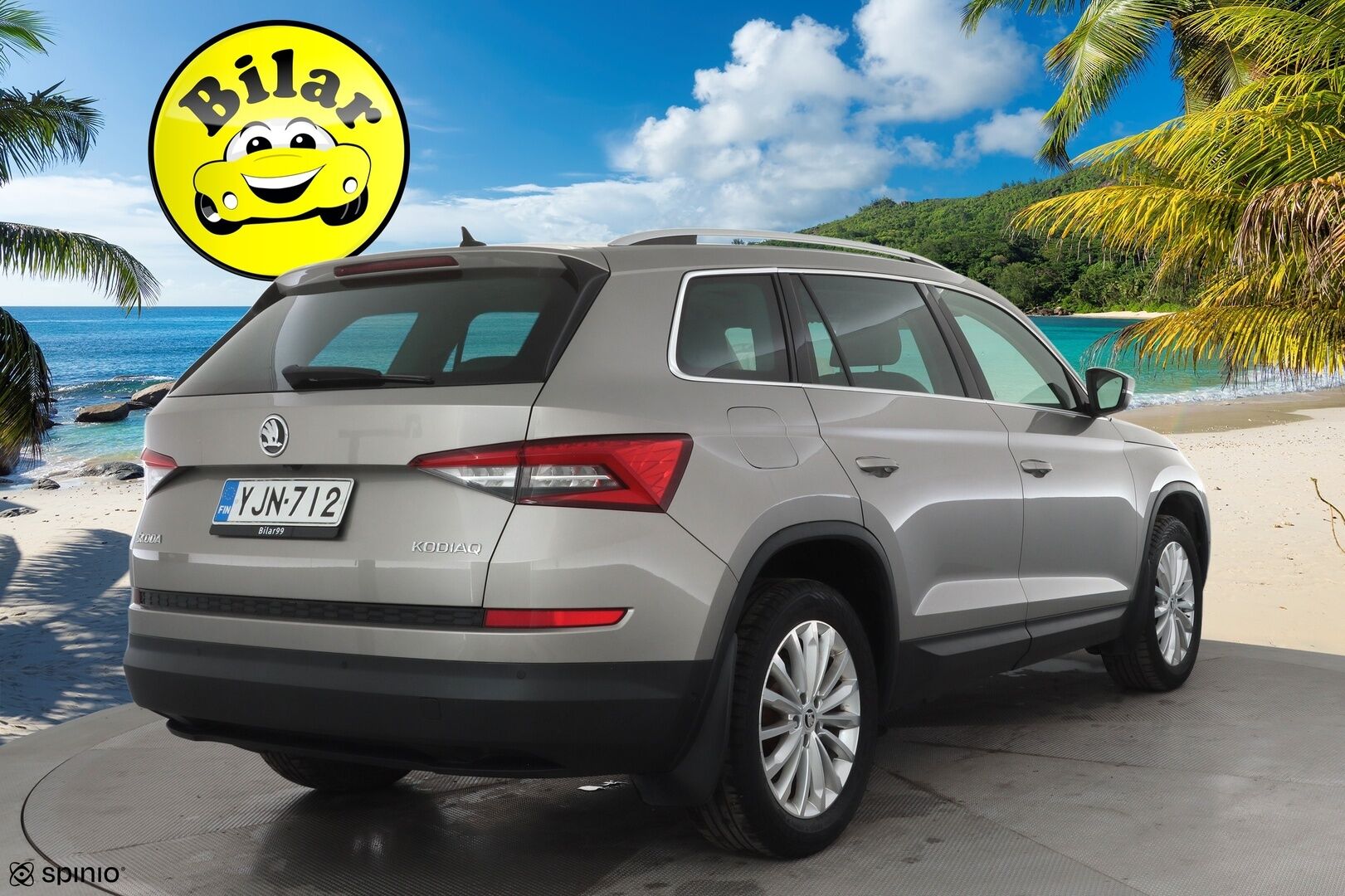 Skoda Kodiaq 2017 1,4 TSI ACT Exclusive DSG Autom. - | ACC | 360-Kamera | Canton | LED | Ilmastoidut nahat muistilla | Panorama | Keyless | Apple&Android | Suomi-auto | Kahdet Renkaat |