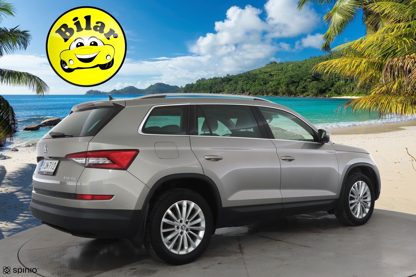 Skoda Kodiaq 2017 1,4 TSI ACT Exclusive DSG Autom. - | ACC | 360-Kamera | Canton | LED | Ilmastoidut nahat muistilla | Panorama | Keyless | Apple&Android | Suomi-auto | Kahdet Renkaat |