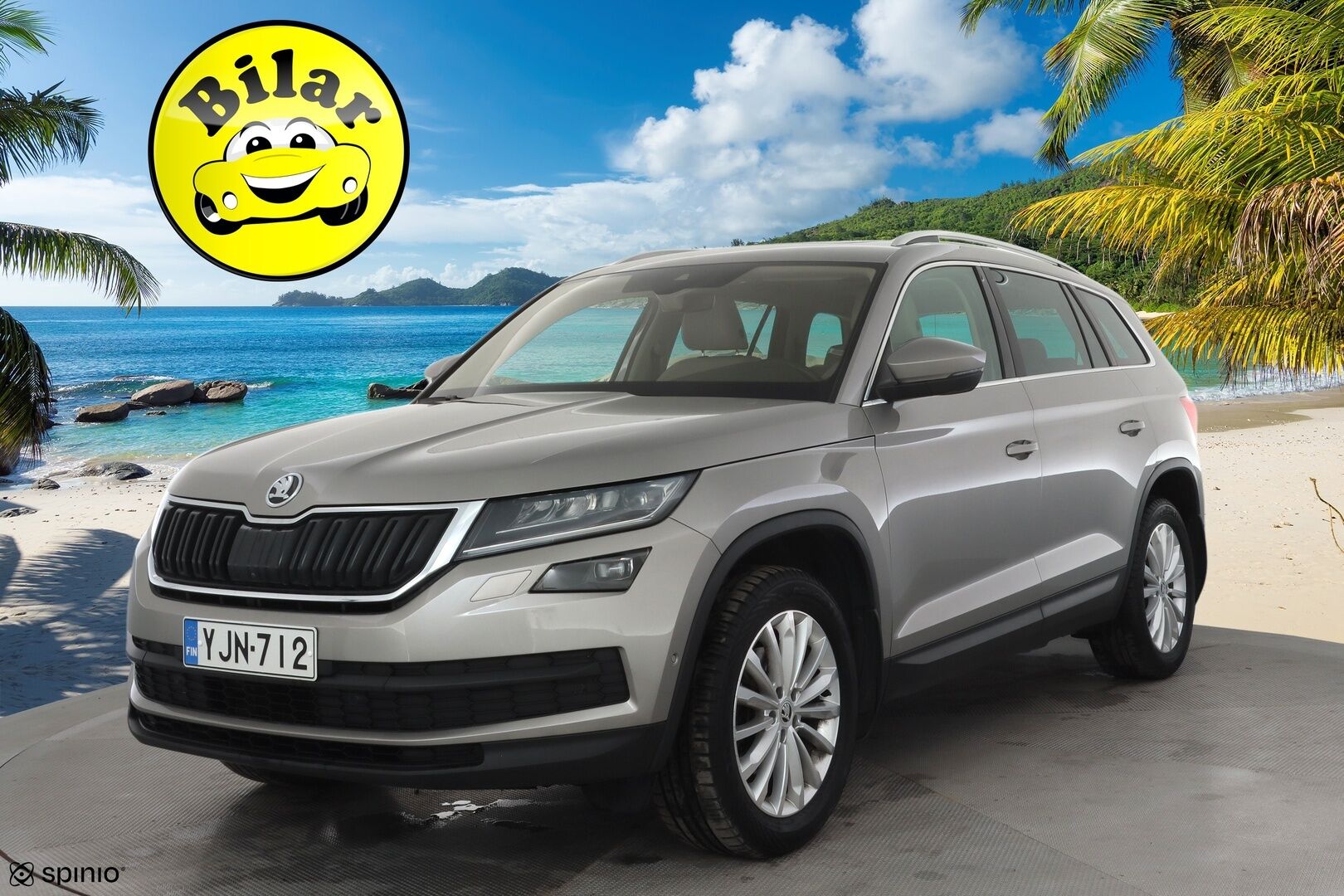 Skoda Kodiaq 2017 1,4 TSI ACT Exclusive DSG Autom. - | ACC | 360-Kamera | Canton | LED | Ilmastoidut nahat muistilla | Panorama | Keyless | Apple&Android | Suomi-auto | Kahdet Renkaat |