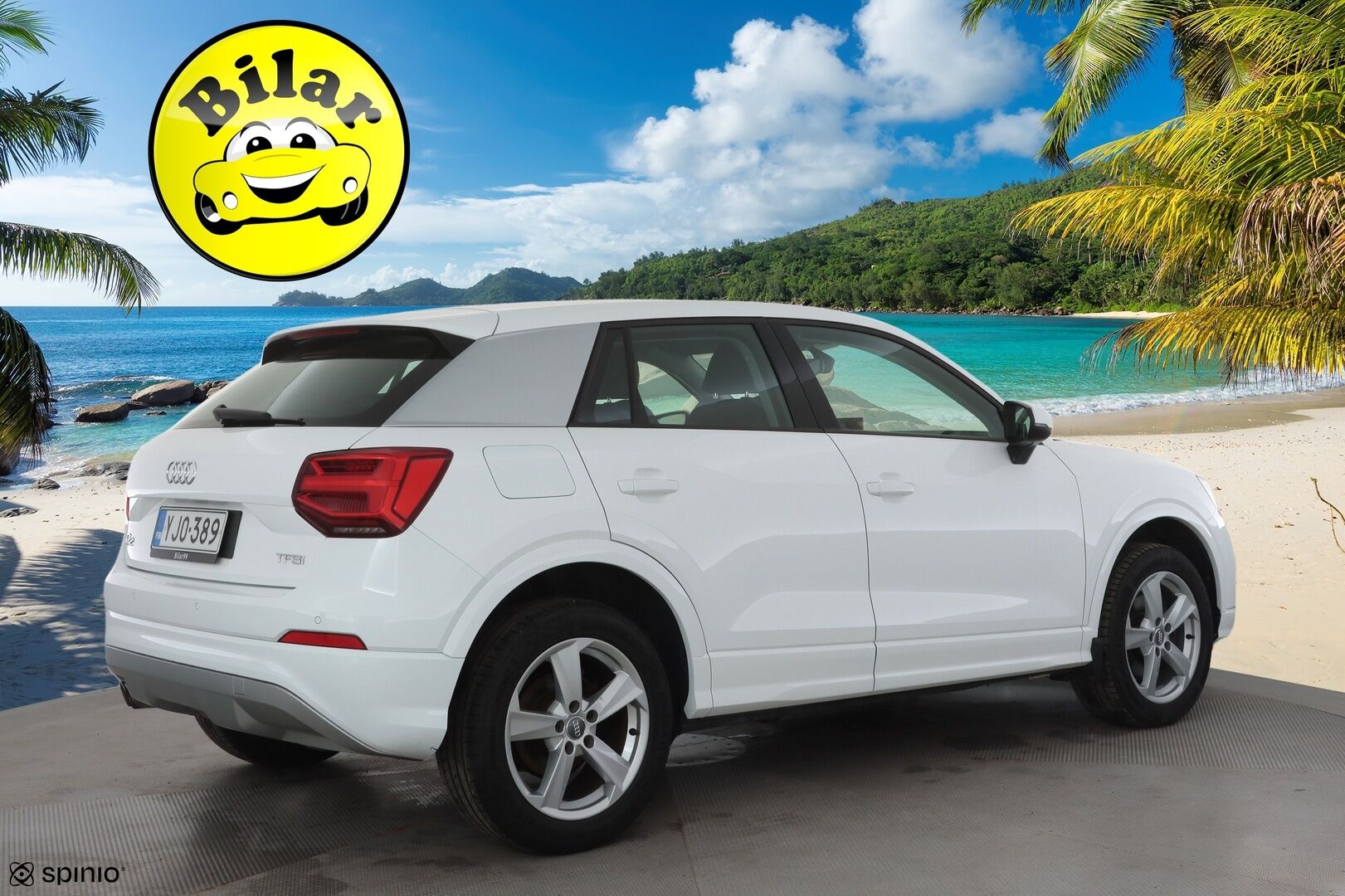 Audi Q2 2017 Business Sport 1,4 TFSI COD 110 kW S tronic - | ACC | LED | P.Tutka | Sisätilanlämmitin | Keyless | Sähkökontti | Suomi-auto | Kahdet renkaat | 