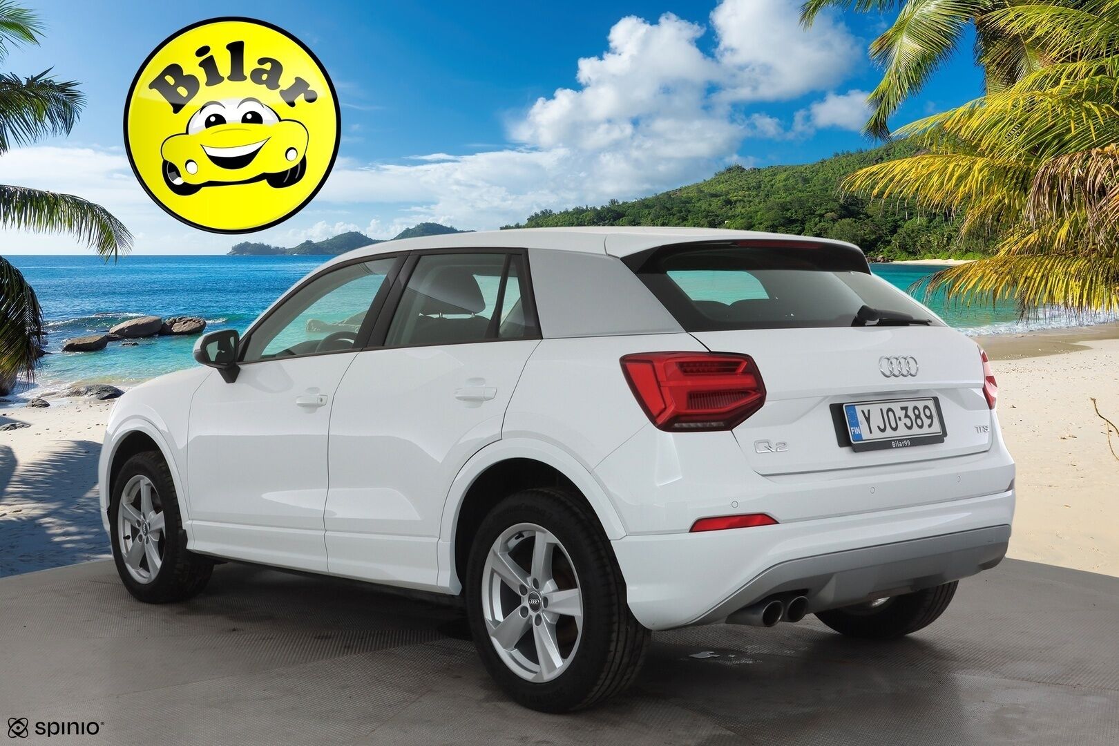 Audi Q2 2017 Business Sport 1,4 TFSI COD 110 kW S tronic - | ACC | LED | P.Tutka | Sisätilanlämmitin | Keyless | Sähkökontti | Suomi-auto | Kahdet renkaat | 