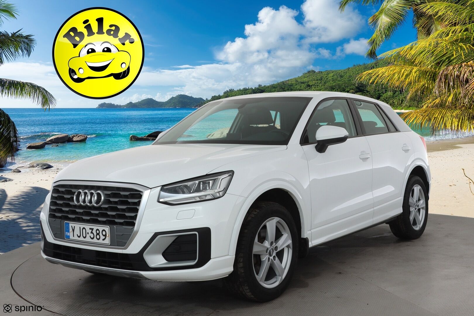 Audi Q2 2017 Business Sport 1,4 TFSI COD 110 kW S tronic - | ACC | LED | P.Tutka | Sisätilanlämmitin | Keyless | Sähkökontti | Suomi-auto | Kahdet renkaat | 