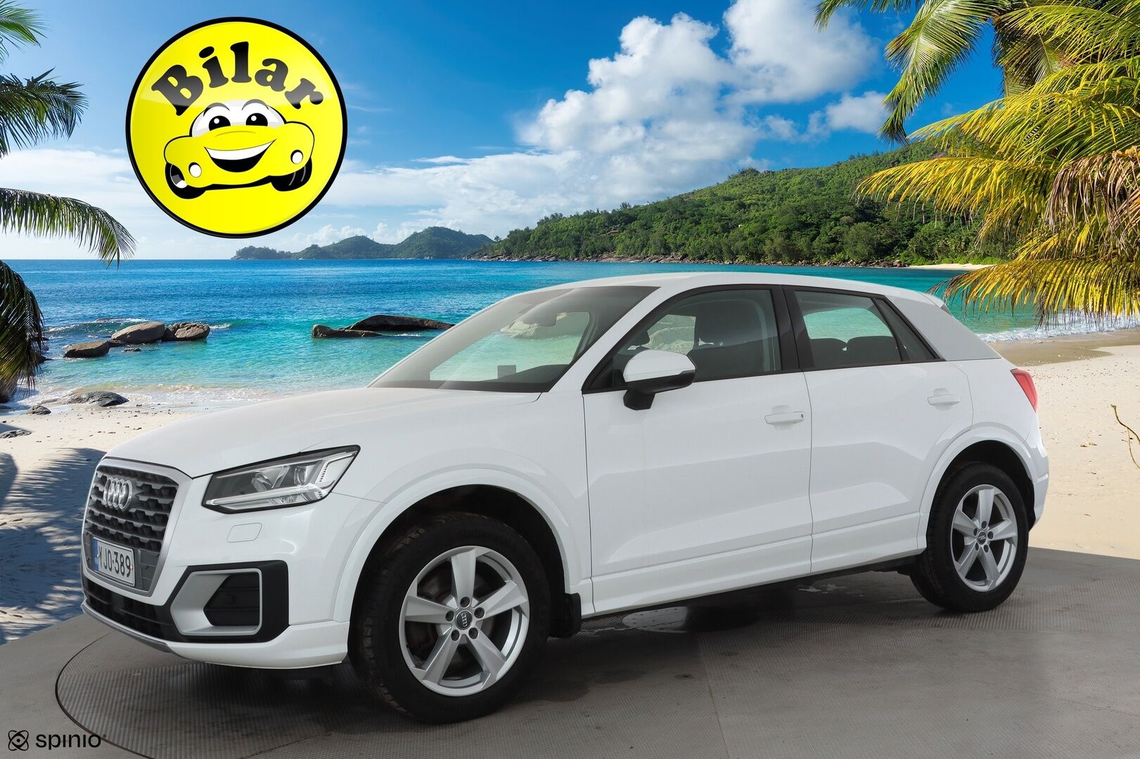 Audi Q2 2017 Business Sport 1,4 TFSI COD 110 kW S tronic - | ACC | LED | P.Tutka | Sisätilanlämmitin | Keyless | Sähkökontti | Suomi-auto | Kahdet renkaat | 