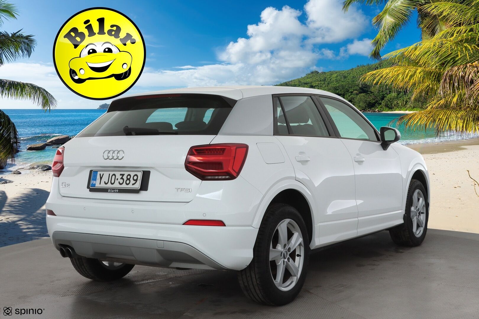 Audi Q2 2017 Business Sport 1,4 TFSI COD 110 kW S tronic - | ACC | LED | P.Tutka | Sisätilanlämmitin | Keyless | Sähkökontti | Suomi-auto | Kahdet renkaat | 