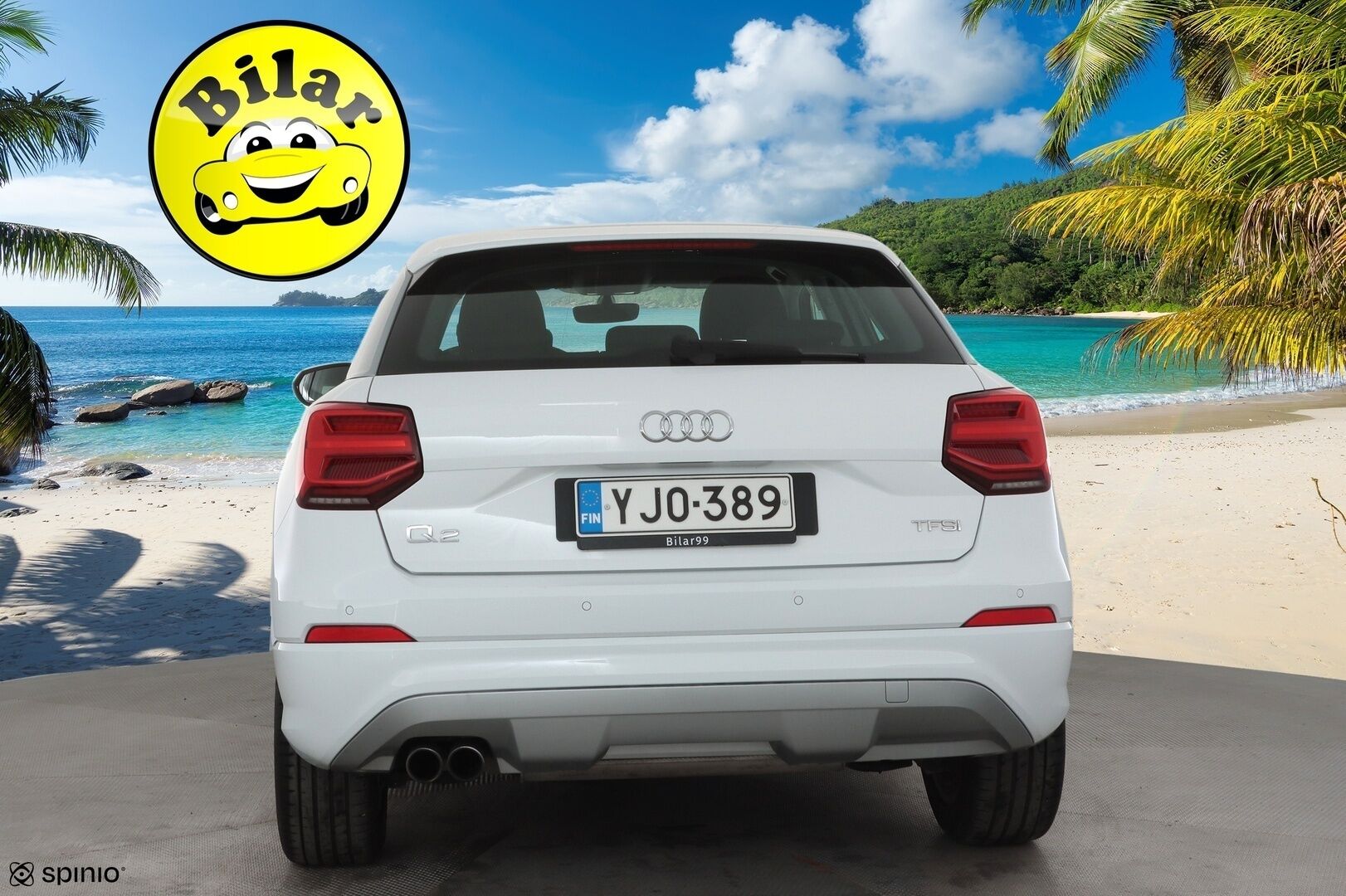 Audi Q2 2017 Business Sport 1,4 TFSI COD 110 kW S tronic - | ACC | LED | P.Tutka | Sisätilanlämmitin | Keyless | Sähkökontti | Suomi-auto | Kahdet renkaat | 