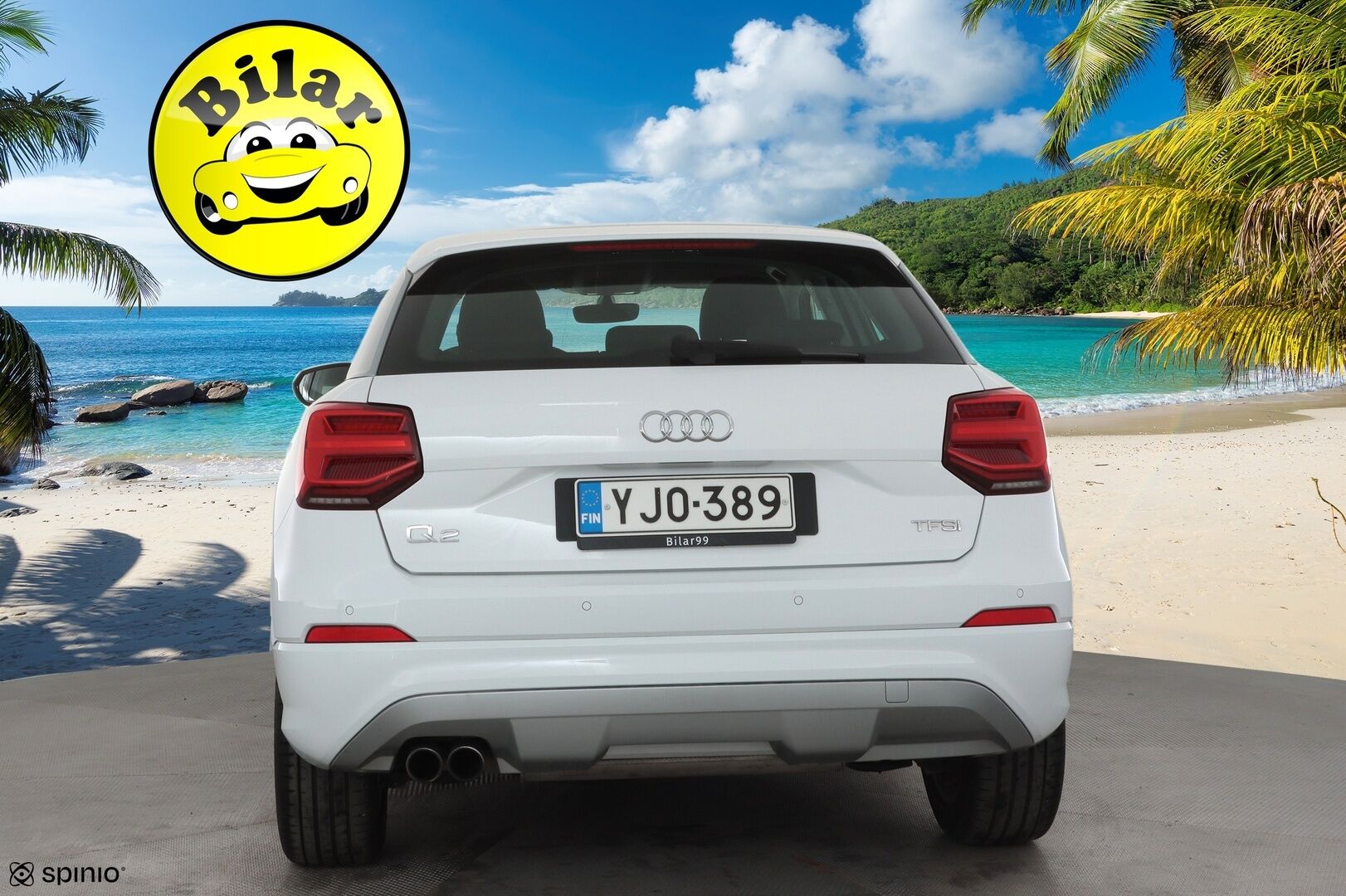 Audi Q2 2017 Business Sport 1,4 TFSI COD 110 kW S tronic - | ACC | LED | P.Tutka | Sisätilanlämmitin | Keyless | Sähkökontti | Suomi-auto | Kahdet renkaat | 