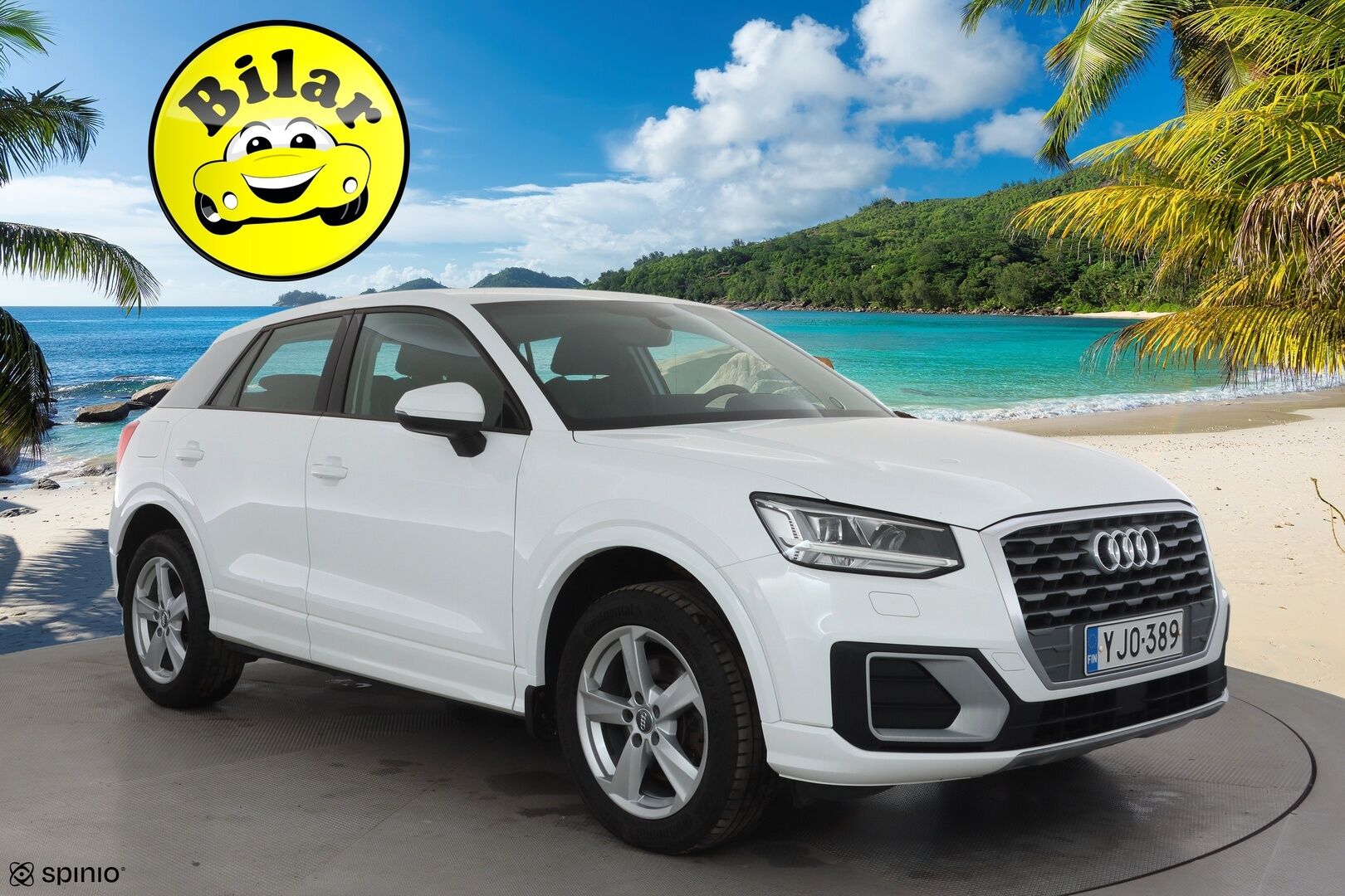 Audi Q2 2017 Business Sport 1,4 TFSI COD 110 kW S tronic - | ACC | LED | P.Tutka | Sisätilanlämmitin | Keyless | Sähkökontti | Suomi-auto | Kahdet renkaat | 