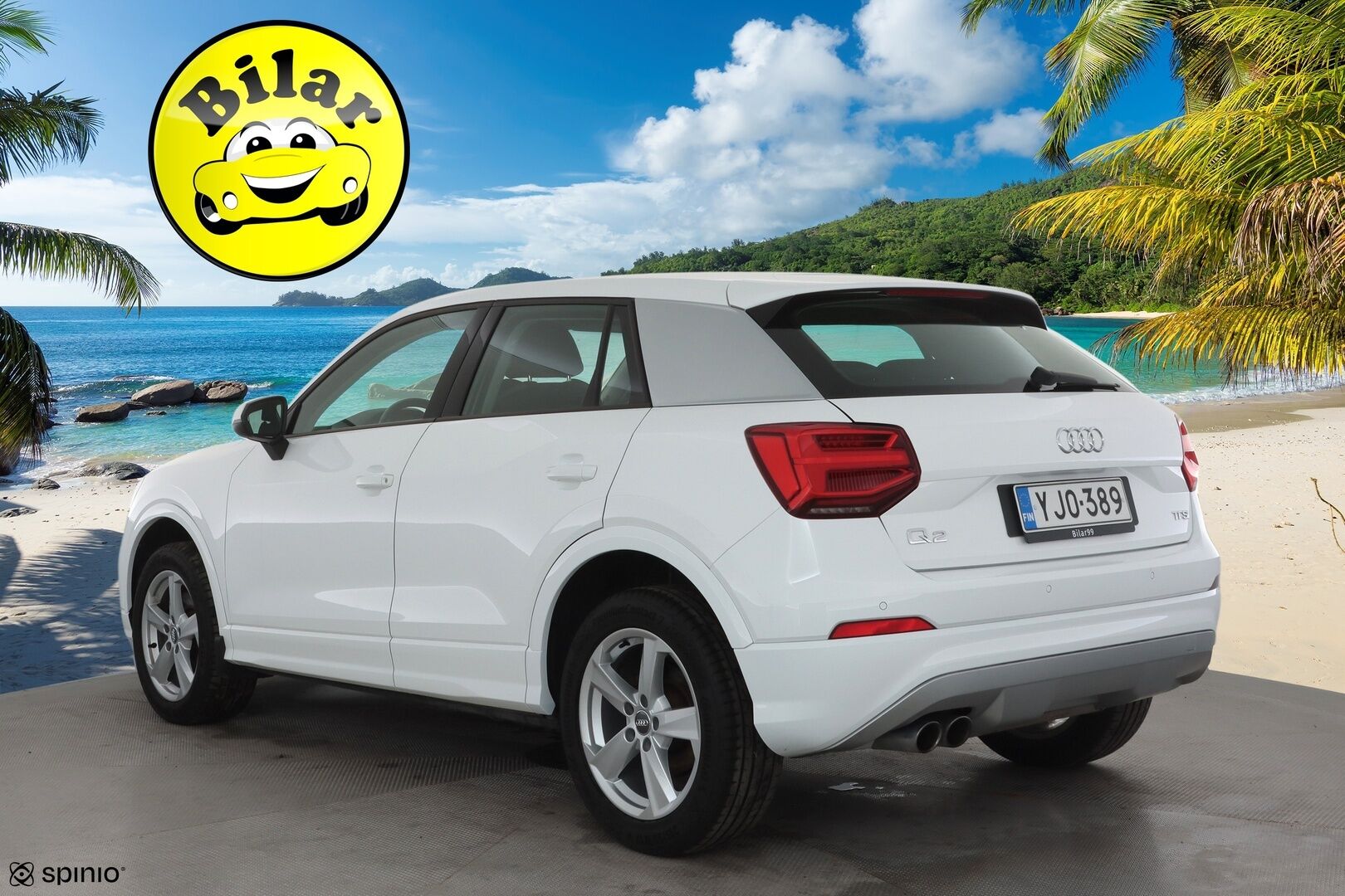 Audi Q2 2017 Business Sport 1,4 TFSI COD 110 kW S tronic - | ACC | LED | P.Tutka | Sisätilanlämmitin | Keyless | Sähkökontti | Suomi-auto | Kahdet renkaat | 