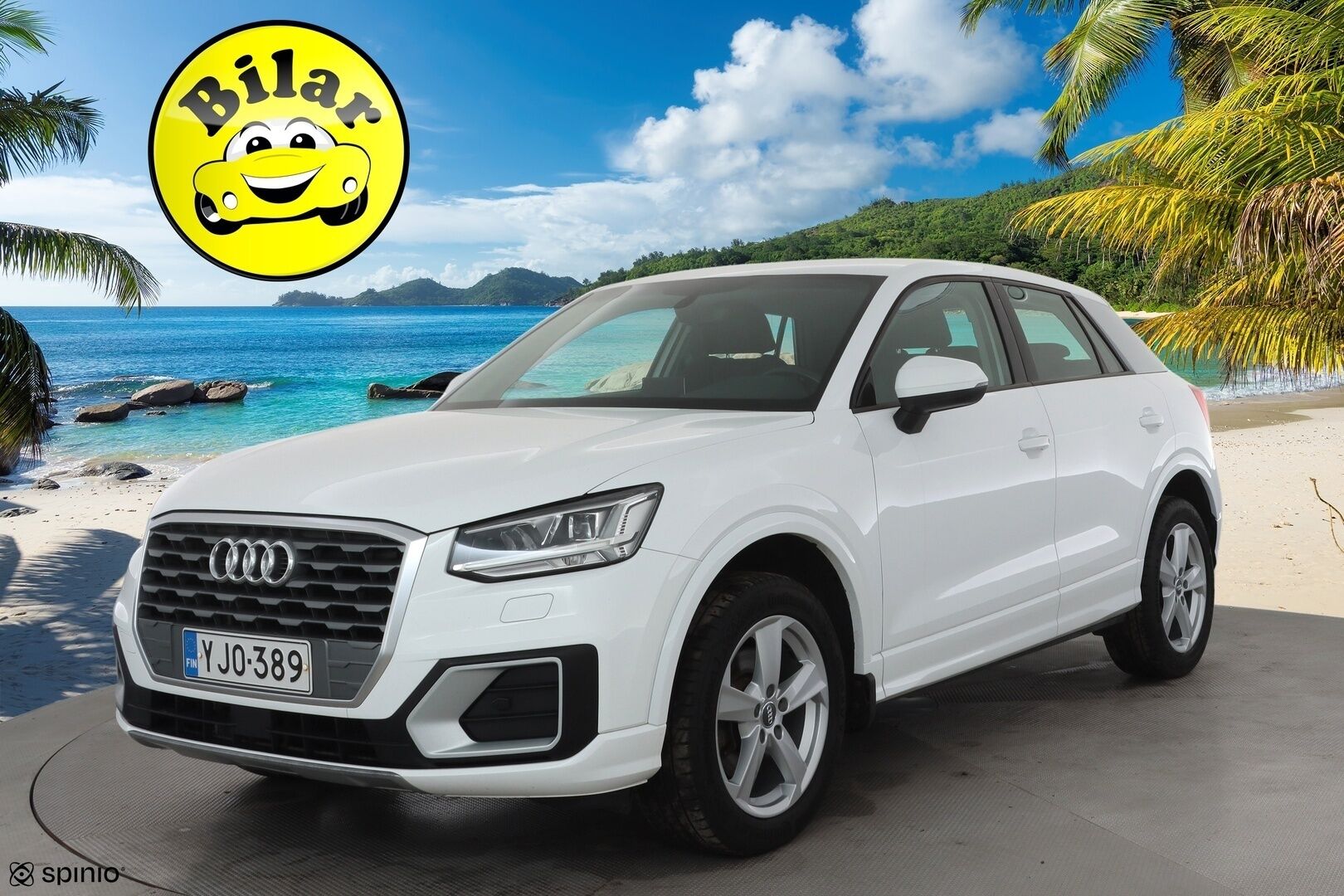 Audi Q2 2017 Business Sport 1,4 TFSI COD 110 kW S tronic - | ACC | LED | P.Tutka | Sisätilanlämmitin | Keyless | Sähkökontti | Suomi-auto | Kahdet renkaat | 