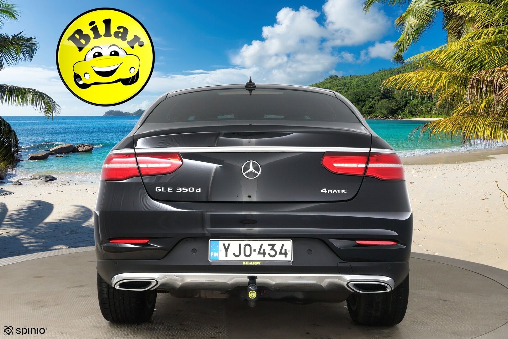 Mercedes-Benz GLE 2017 350 d Coupé 4Matic - Suomi-auto | Webasto | Koukku | Nahat | P-kamera | ILS LED | IHC+ | Vakkari | 2x renkaat