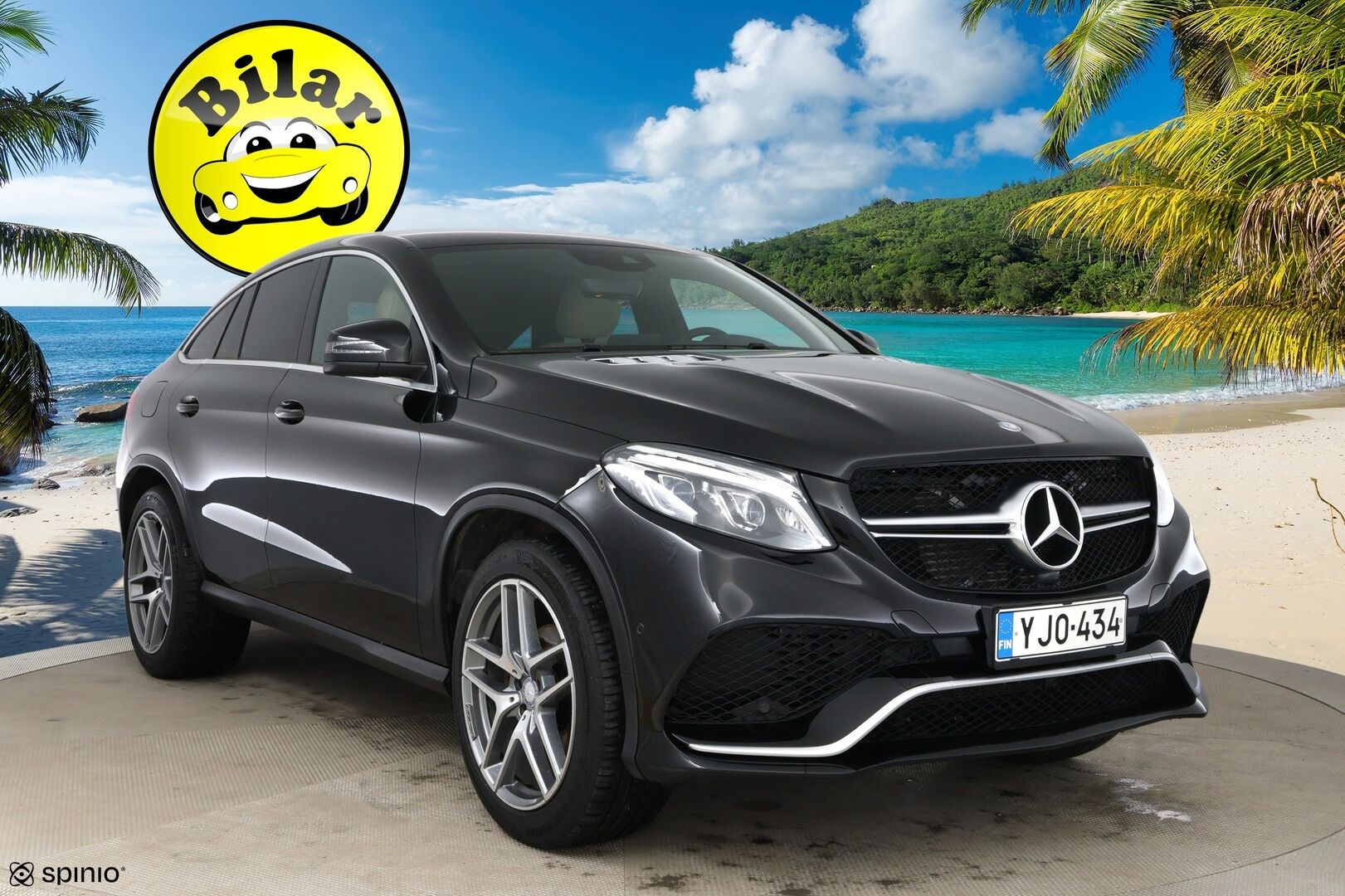 Mercedes-Benz GLE 2017 350 d Coupé 4Matic - Suomi-auto | Webasto | Koukku | Nahat | P-kamera | ILS LED | IHC+ | Vakkari | 2x renkaat