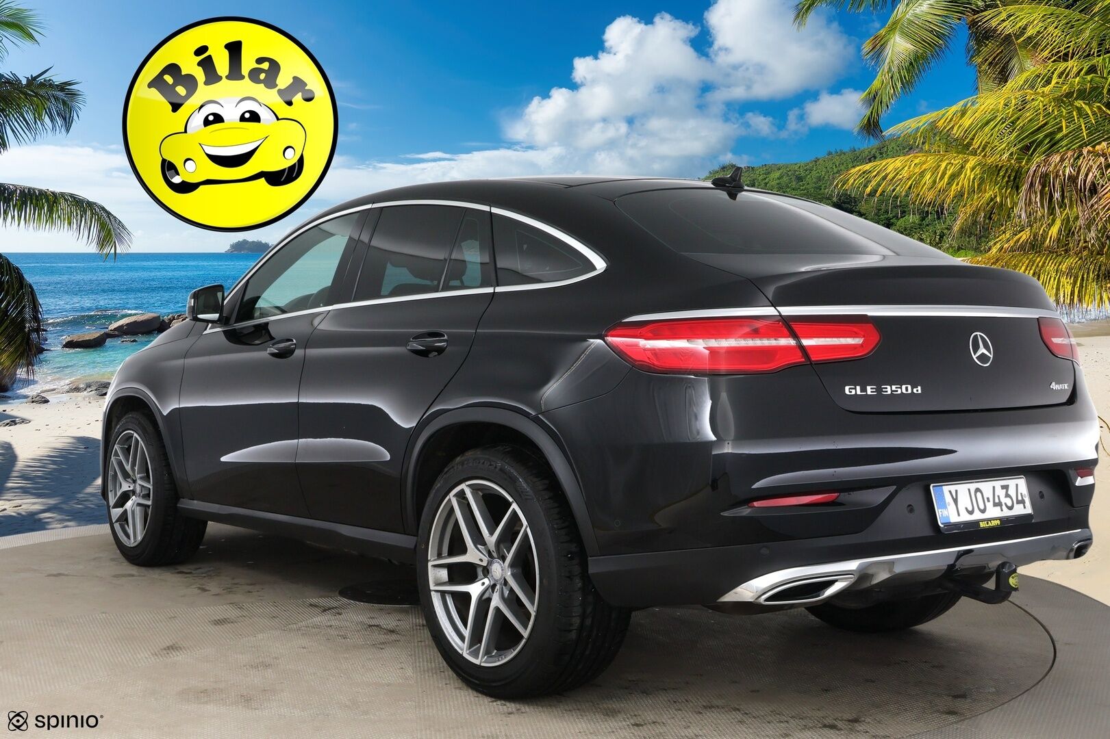 Mercedes-Benz GLE 2017 350 d Coupé 4Matic - Suomi-auto | Webasto | Koukku | Nahat | P-kamera | ILS LED | IHC+ | Vakkari | 2x renkaat
