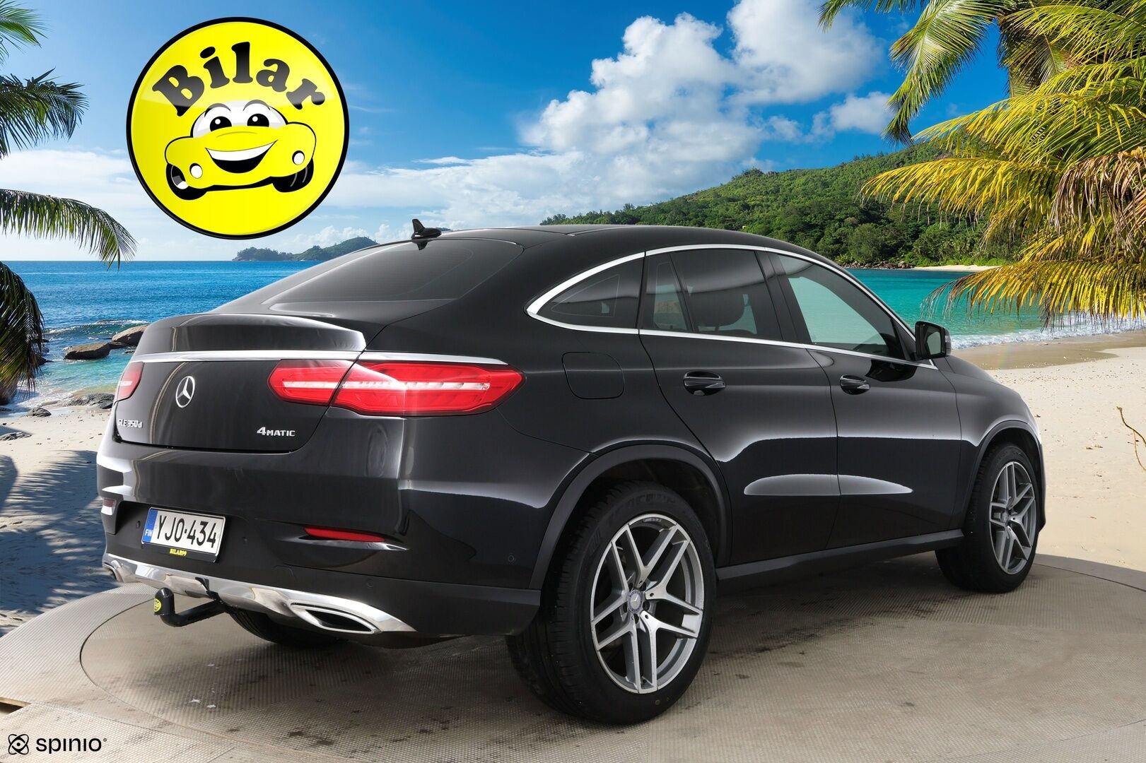 Mercedes-Benz GLE 2017 350 d Coupé 4Matic - Suomi-auto | Webasto | Koukku | Nahat | P-kamera | ILS LED | IHC+ | Vakkari | 2x renkaat