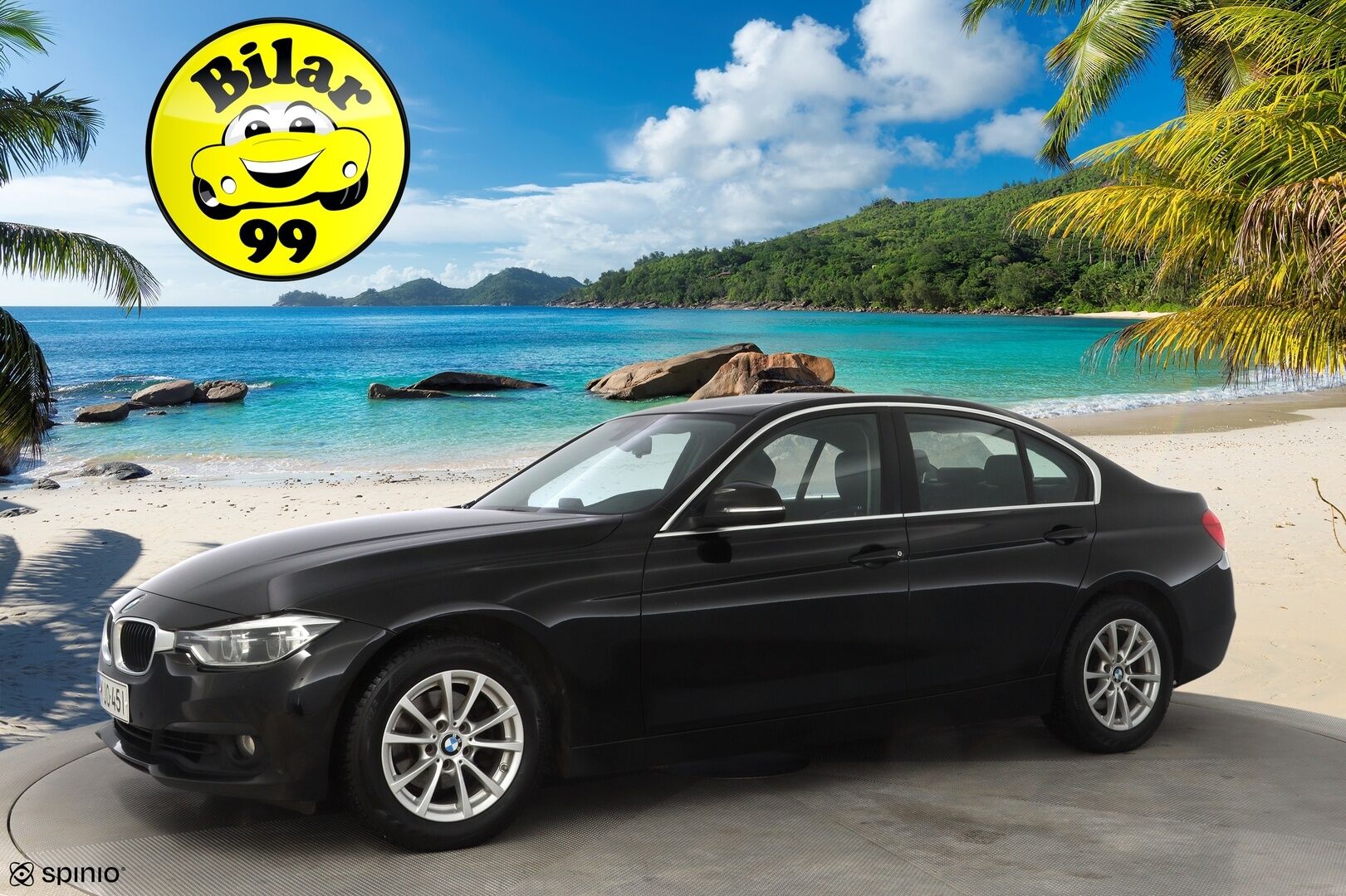 BMW 318 2017 F30 Sedan 318i A Business Exclusive Edition - KATSO HINTA! / Nahkapenkit | Ratinlämmitin | Tutkat | Vakkari | 2-omisteinen | Suomi-auto | Kahdet renkaat BMW alumiinivantein