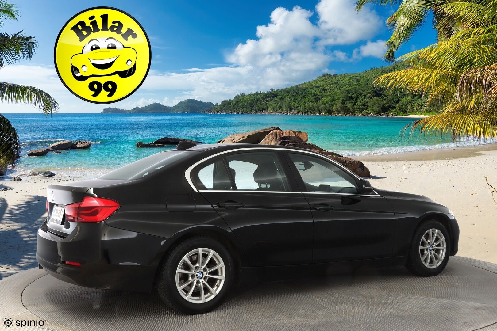 BMW 318 2017 F30 Sedan 318i A Business Exclusive Edition *Ratinlämmitin / Tutkat / Nahkapenkit / Vakkari* - 2-omisteinen / Suomi-auto / Kahdet renkaat BMW alumiinivantein - HULLUT AVAJAISHULINAT KORKOTARJOUS 3,29 %