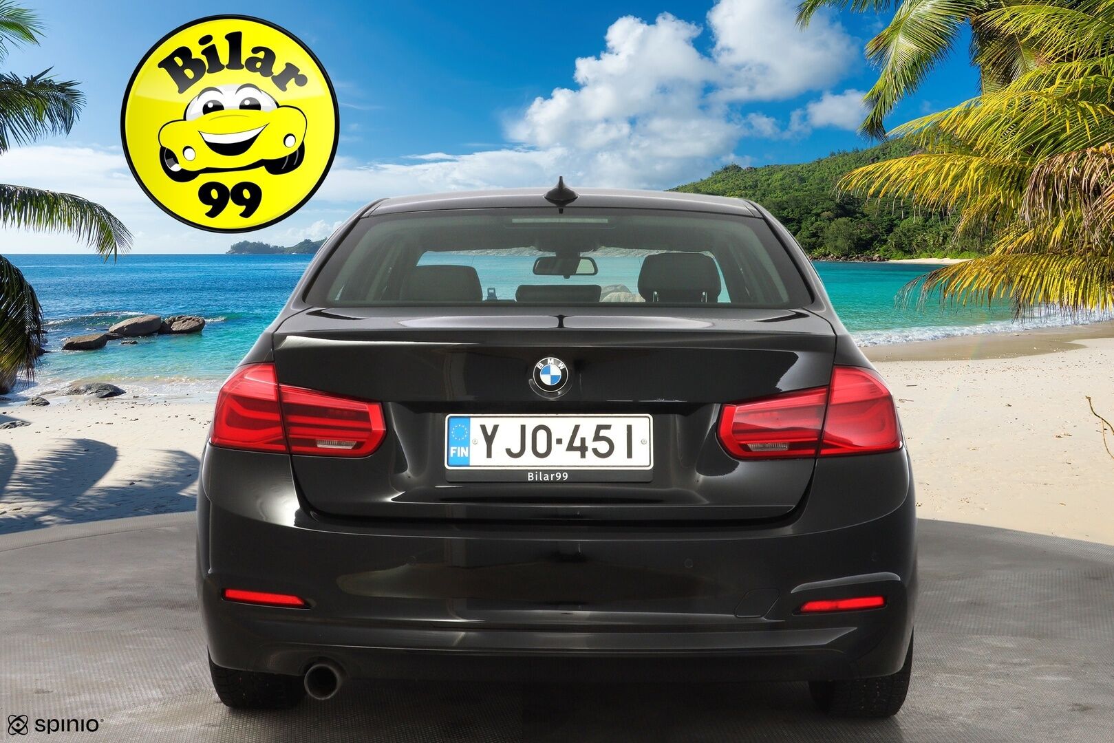 BMW 318 2017 F30 Sedan 318i A Business Exclusive Edition - KATSO HINTA! / Nahkapenkit | Ratinlämmitin | Tutkat | Vakkari | 2-omisteinen | Suomi-auto | Kahdet renkaat BMW alumiinivantein