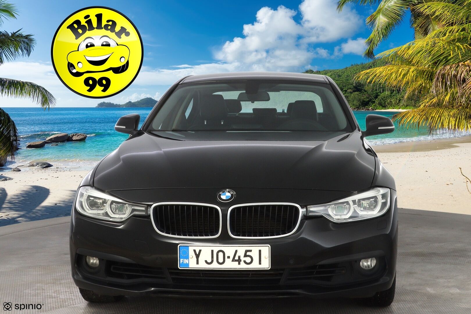 BMW 318 2017 F30 Sedan 318i A Business Exclusive Edition *Ratinlämmitin / Tutkat / Nahkapenkit / Vakkari* - 2-omisteinen / Suomi-auto / Kahdet renkaat BMW alumiinivantein - HULLUT AVAJAISHULINAT KORKOTARJOUS 3,29 %