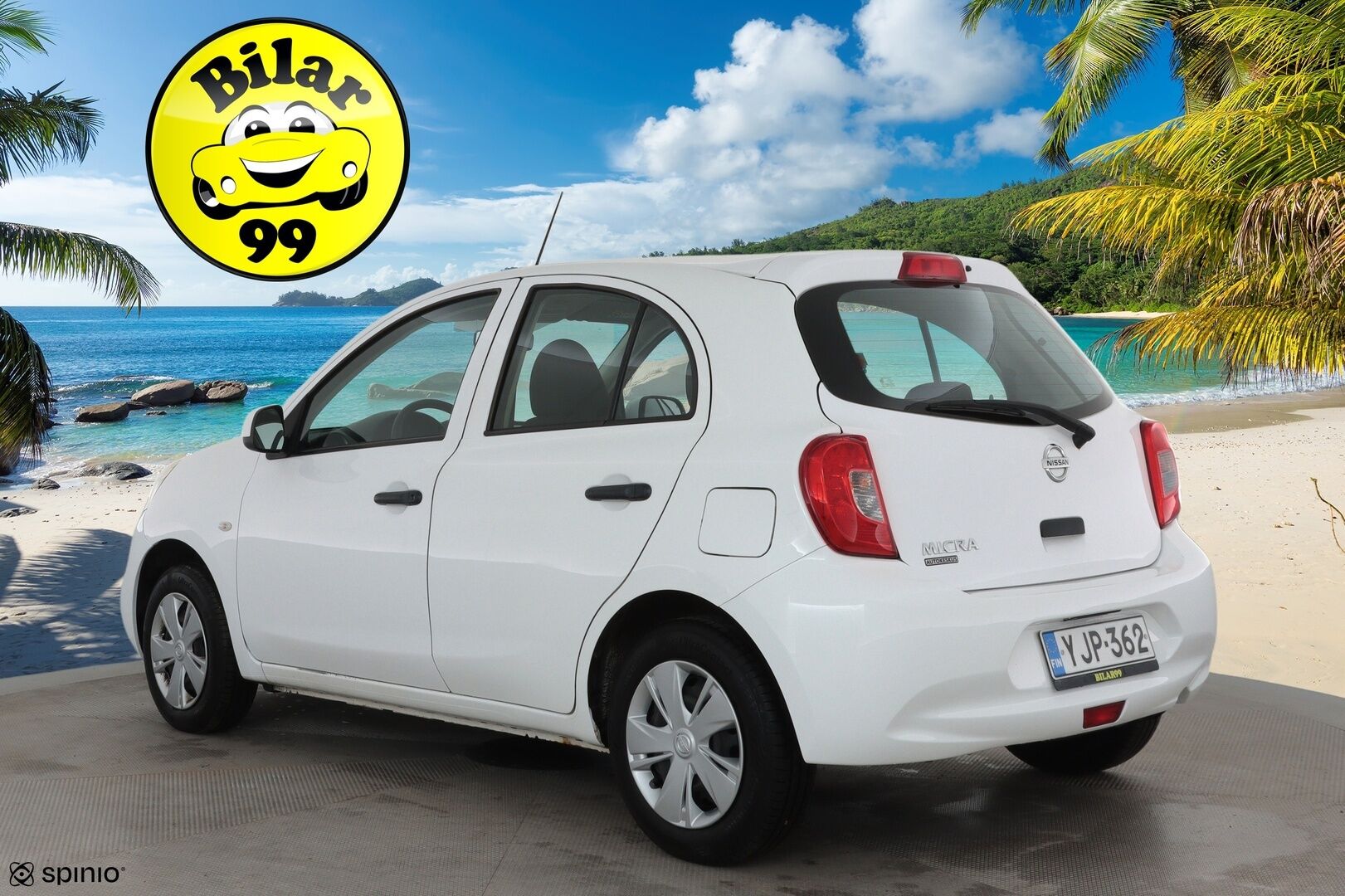 Nissan Micra 2017 80 Visia CVT TPMS **Ilmastointi / Lohkolämmitin sisätilalämmittimellä / Radio / Penkinlämmittimet / TULOSSA!
