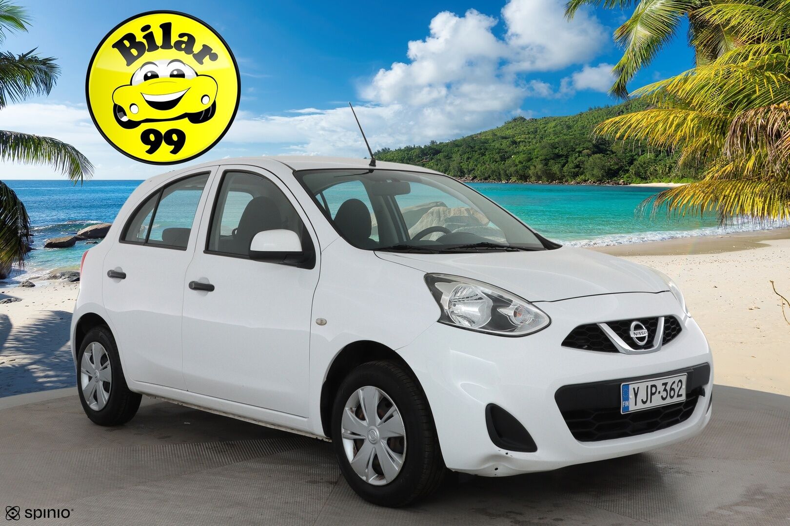 Nissan Micra 2017 80 Visia CVT TPMS **Ilmastointi / Lohkolämmitin sisätilalämmittimellä / Radio / Penkinlämmittimet / TULOSSA!