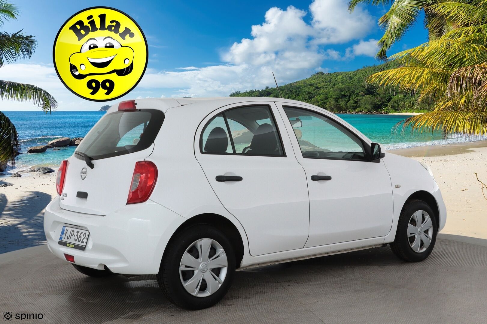 Nissan Micra 2017 80 Visia CVT TPMS **Ilmastointi / Lohkolämmitin sisätilalämmittimellä / Radio / Penkinlämmittimet / TULOSSA!