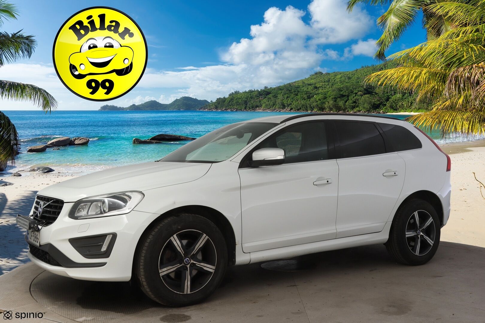 Volvo XC60 2017 D4 AWD Business Classic R-Design aut * Xenon / Webasto / Koukku / Lämm. tuulilasi / Peruutuskamera * - Jakopää tehty 2/26 / Suomi-auto / Facelift / Ratinlämmitin / Ylläpitolaturi / 2x renkaat vanteilla