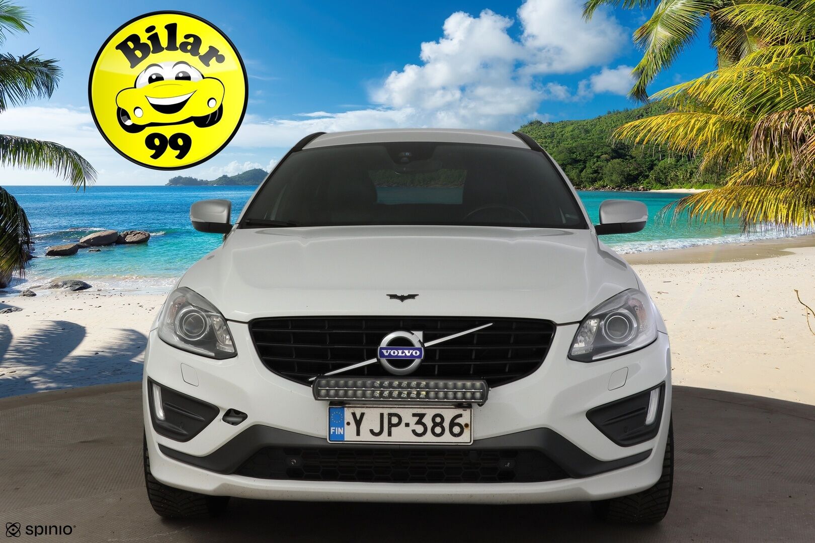 Volvo XC60 2017 D4 AWD Business Classic R-Design aut * Suomiauto / Webasto / Koukku / Lämm. tuulilasi / Peruutuskamera * - Facelift / Ratinlämmitin / Ylläpitolaturi / 2x renkaat vanteilla