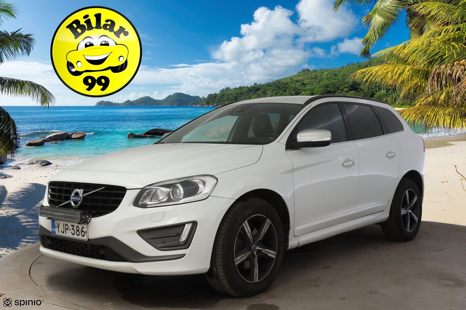 Volvo XC60 2017 D4 AWD Business Classic R-Design aut * Xenon / Webasto / Koukku / Lämm. tuulilasi / Peruutuskamera * - Jakopää tehty 2/26 / Suomi-auto / Facelift / Ratinlämmitin / Ylläpitolaturi / 2x renkaat vanteilla