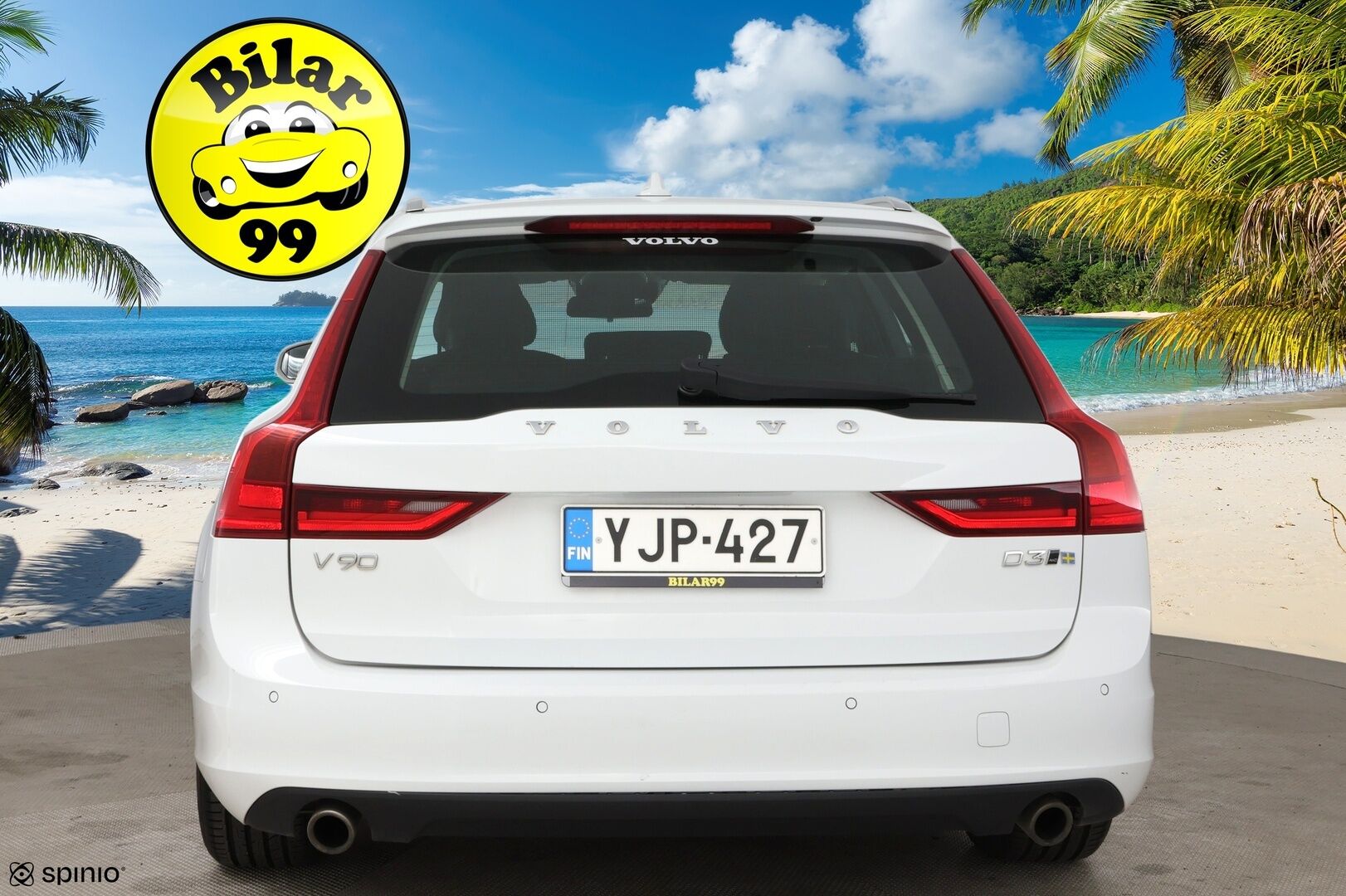 Volvo V90 2017 D3 AWD Momentum aut / ACC & Pilot assist / Webasto / Koukku / VOC - Ilman AD-Blue järjestelmää! / Jakopää tehty 01/2025! / Merkkihuollettu / 