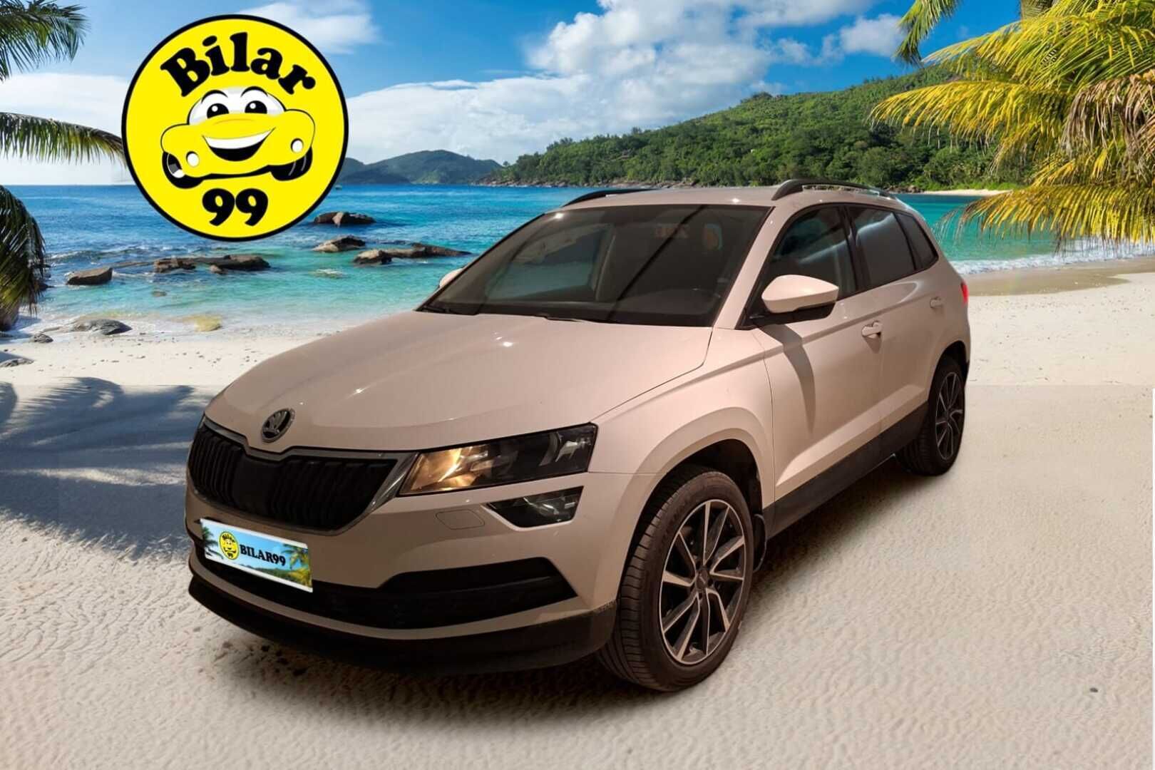 Skoda Karoq 2018 2,0 TDI 150 4x4 Ambition DSG **Webasto / S.Koukku / Lämmitettävä tuulilasi / Smartlink** - Näppärä nelikko kattavalla huoltohistorialla! - HULLUT AVAJAISHULINAT KORKOTARJOUS 3,29 %
