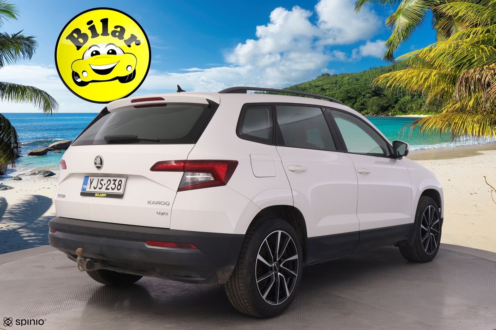 Skoda Karoq 2018 2,0 TDI 150 4x4 Ambition DSG - | Webasto | S.Koukku | Lämmitettävä tuulilasi | Smartlink | Neliveto | Kattava huoltohistoria | Kahdet renkaat |