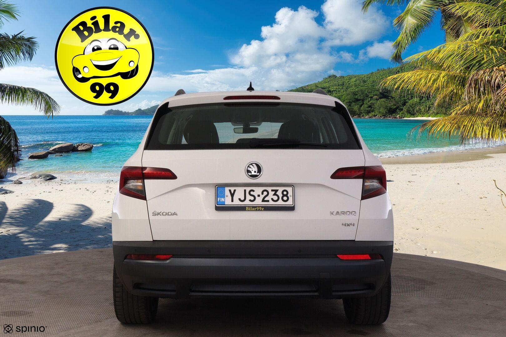Skoda Karoq 2018 2,0 TDI 150 4x4 Ambition DSG **Webasto / S.Koukku / Lämmitettävä tuulilasi / Smartlink** - Näppärä nelikko kattavalla huoltohistorialla!