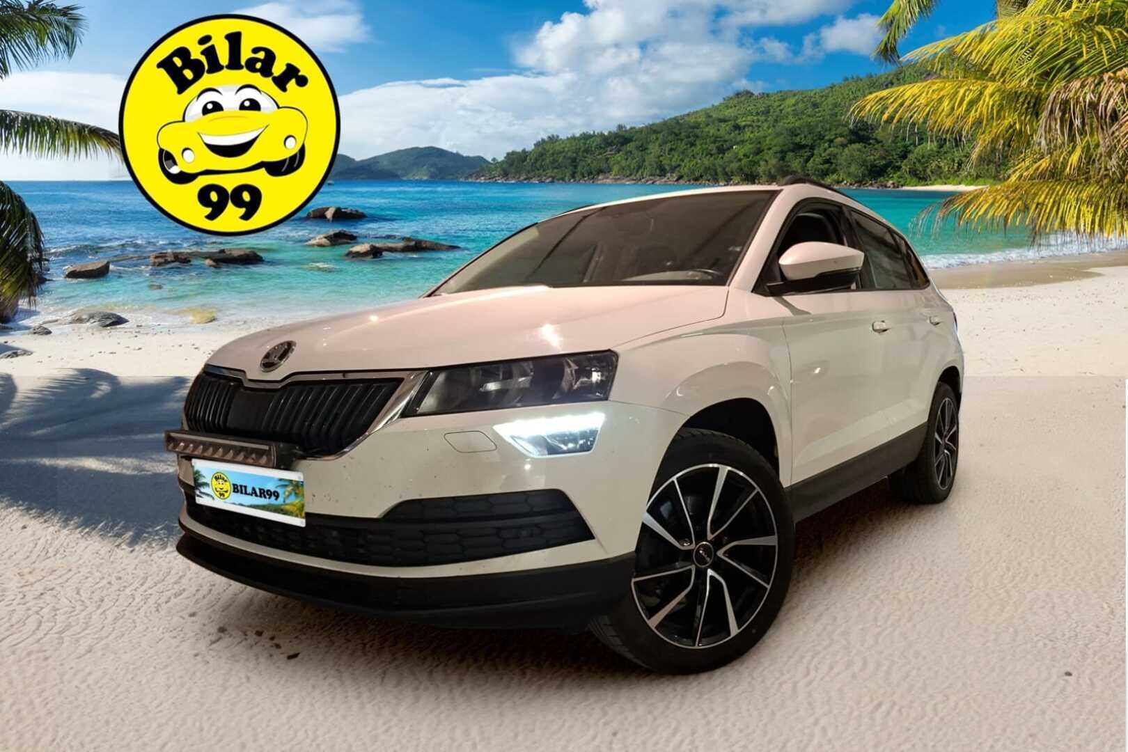 Skoda Karoq 2018 2,0 TDI 150 4x4 Ambition DSG **Webasto / S.Koukku / Lämmitettävä tuulilasi / Smartlink** - Näppärä nelikko kattavalla huoltohistorialla!