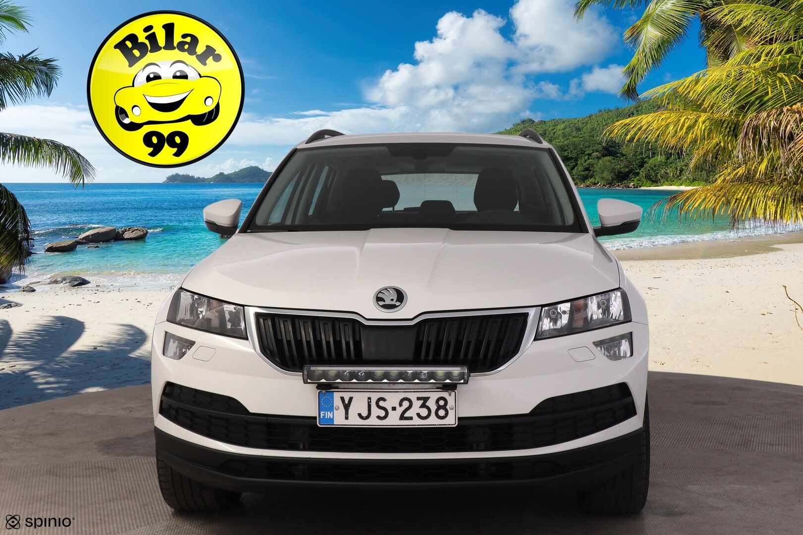 Skoda Karoq 2018 2,0 TDI 150 4x4 Ambition DSG **Webasto / S.Koukku / Lämmitettävä tuulilasi / Smartlink** - Näppärä nelikko kattavalla huoltohistorialla!