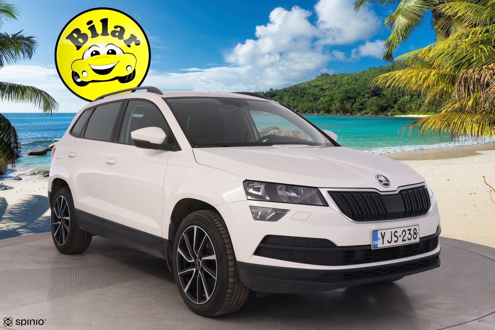 Skoda Karoq 2018 2,0 TDI 150 4x4 Ambition DSG - | Webasto | S.Koukku | Lämmitettävä tuulilasi | Smartlink | Neliveto | Kattava huoltohistoria | Kahdet renkaat |