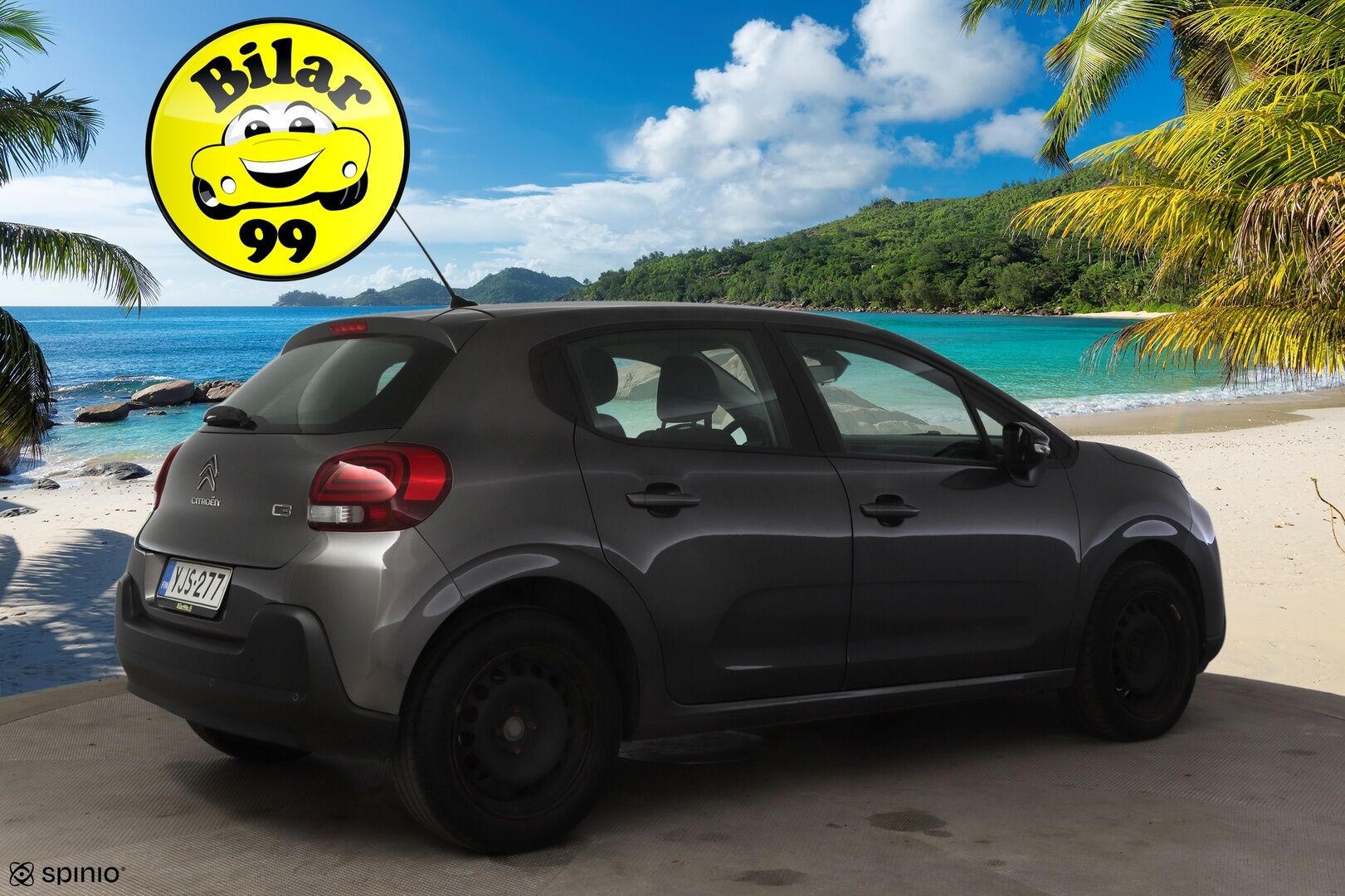 Citroen C3 2018 PureTech 82 Feel - Suomi-auto / Hihna vaihdettu 1/24 / Lane Assist / P-tutka