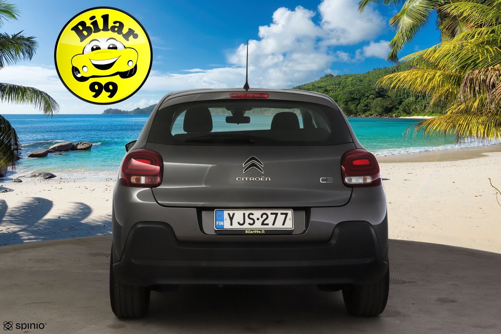Citroen C3 2018 PureTech 82 Feel - Suomi-auto / Hihna vaihdettu 1/24 / Lane Assist / P-tutka