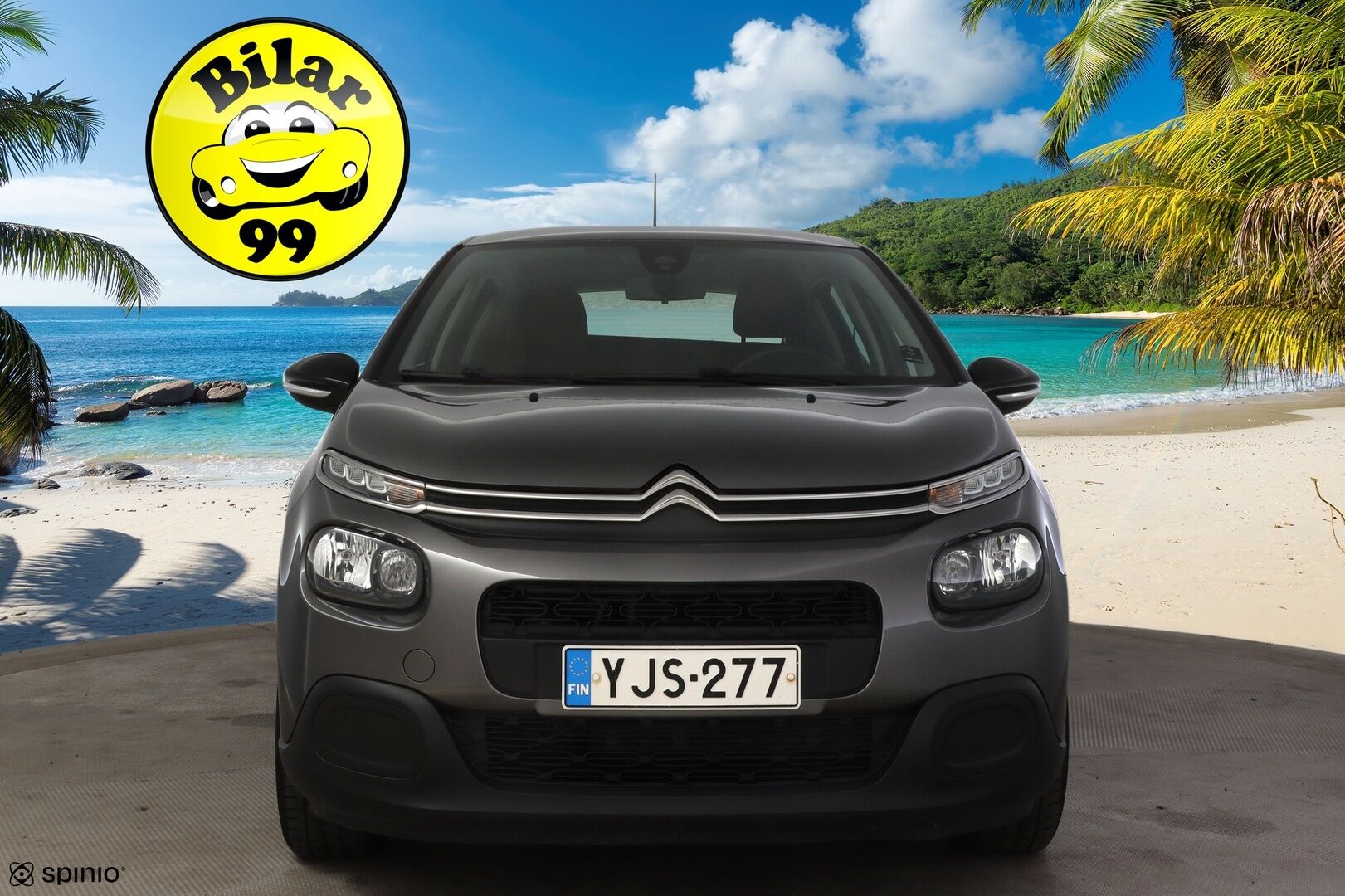 Citroen C3 2018 PureTech 82 Feel - Suomi-auto / Hihna vaihdettu 1/24 / Lane Assist / P-tutka