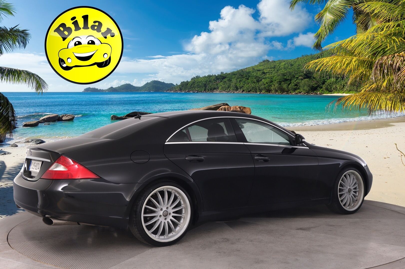 Mercedes-Benz CLS 2005 5,0 CLS 500 - V8 | Kattoikkuna | Ilmastoidut muistinahat | Vakkari | Erikoisvanteet | 2x renkaat aluvanteilla