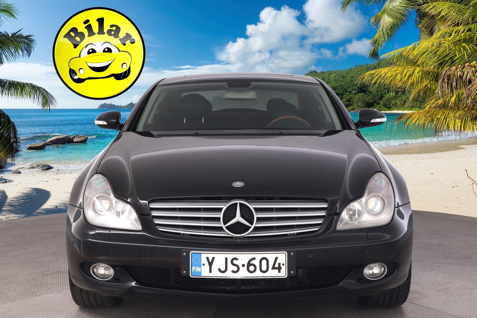 Mercedes-Benz CLS 2005 5,0 CLS 500 - V8 | Kattoikkuna | Ilmastoidut muistinahat | Vakkari | Erikoisvanteet | 2x renkaat aluvanteilla