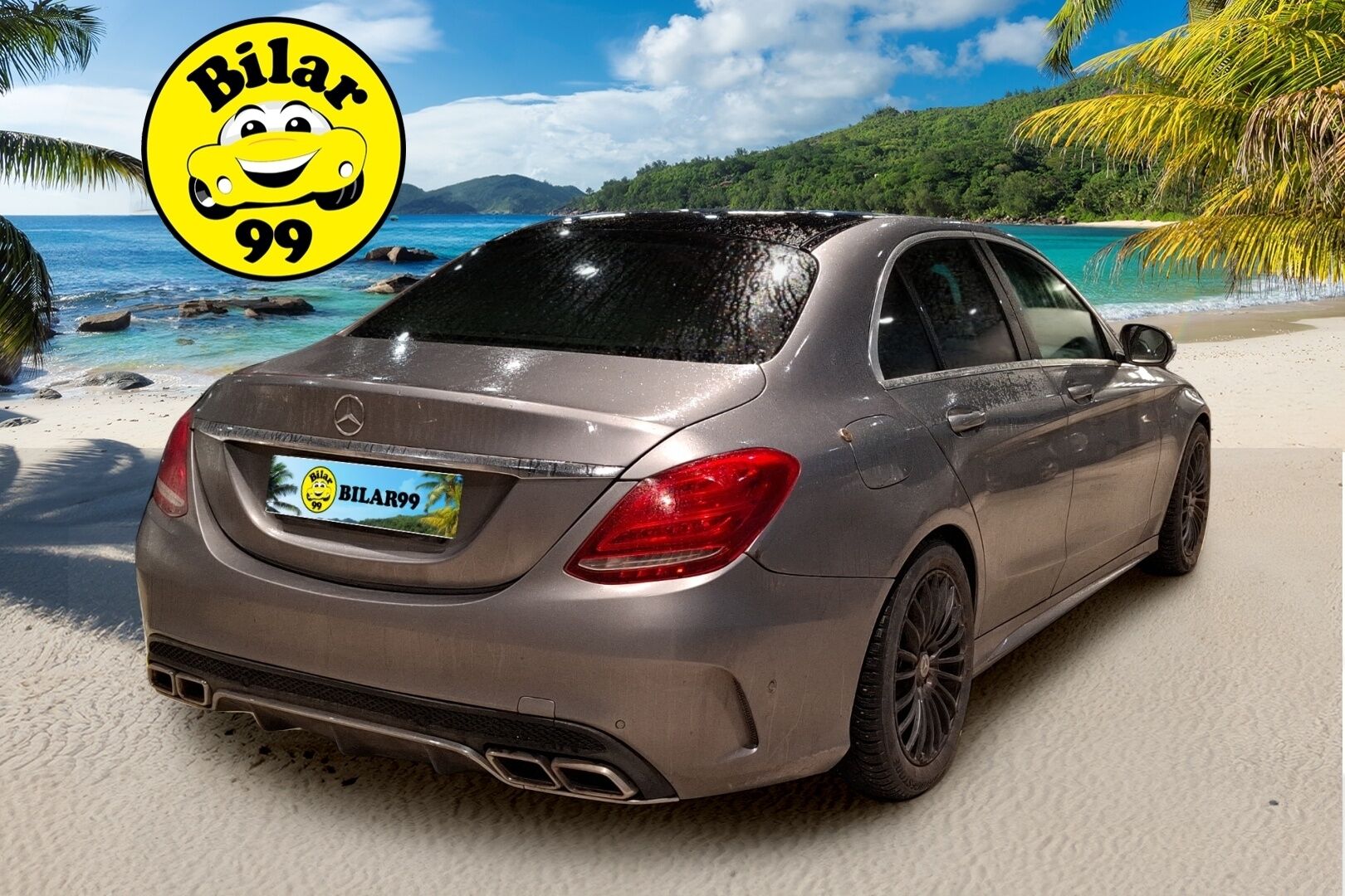 Mercedes-Benz C 2014 200 A Premium Business AMG  / Burmester / HUD / Panoraama / LED / Navi - 2x vanteet ja renkaat hyvillä renkailla! - HULLUT VÄLIPÄIVÄT KORKOTARJOUS 2,49%