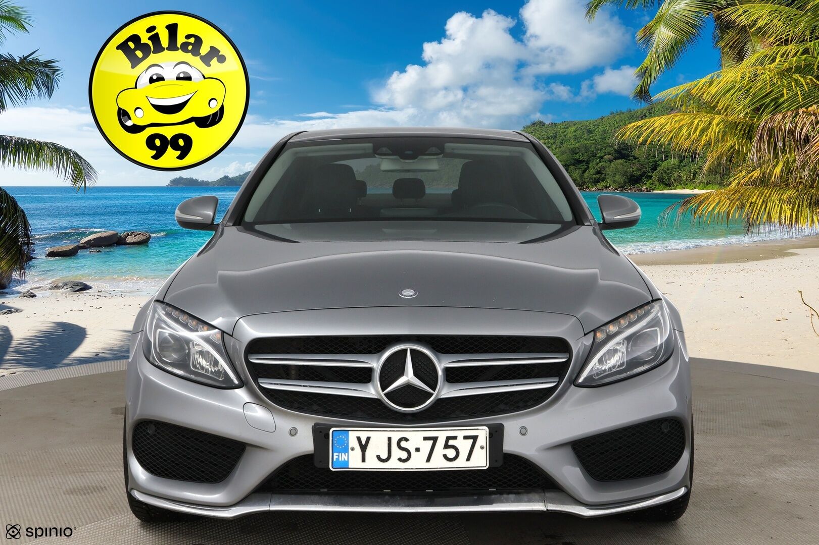 Mercedes-Benz C 2014 200 A Premium Business AMG  / Burmester / HUD / Panoraama / LED / Navi - 2x vanteet / Lohkolämmitin sisäpistokkeella